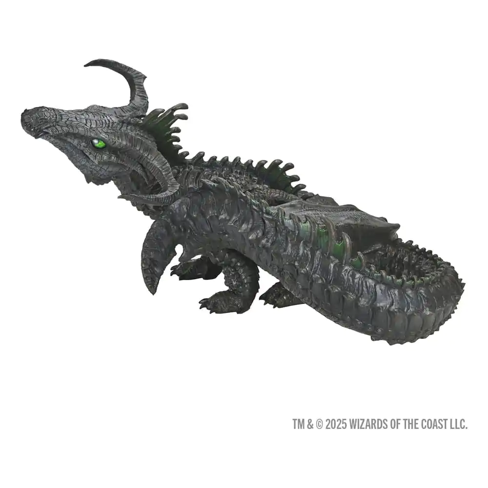 D&D Replicas of the Realms figura od pjene u prirodnoj veličini Black Dragon Wyrmling 46 cm fotografija proizvoda