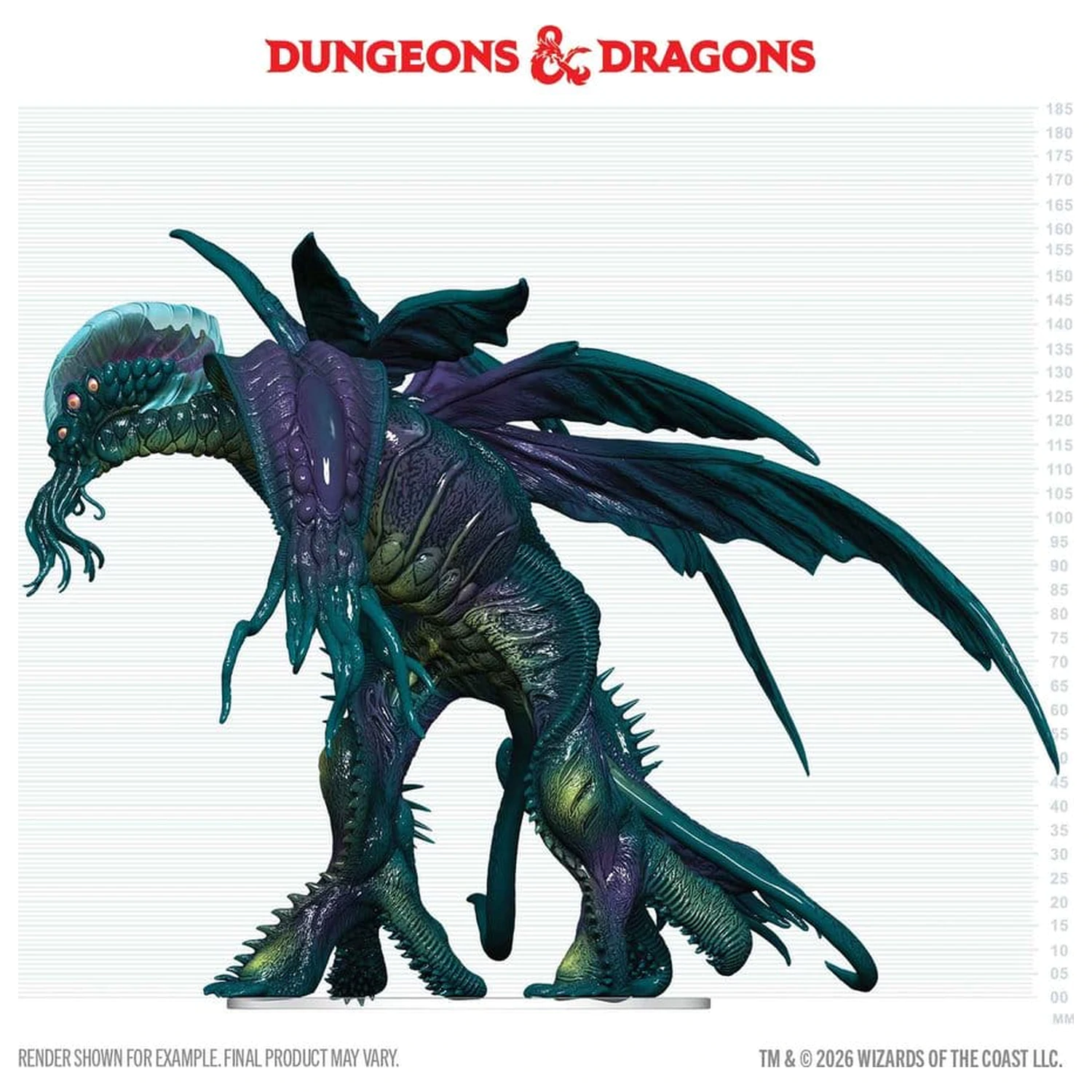 D&D Icons of the Realms Boxed prepainted Miniatures Cthulhu 20 cm fotografija proizvoda