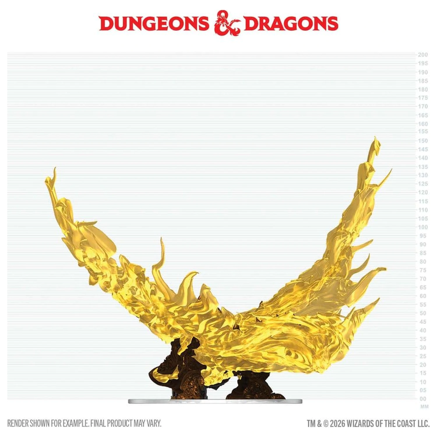 D&D Icons of the Realms Boxed prepainted Miniatures Šuplji zmaj 18 cm fotografija proizvoda
