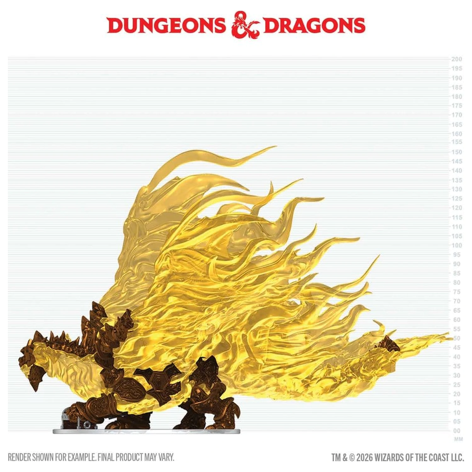 D&D Icons of the Realms Boxed prepainted Miniatures Šuplji zmaj 18 cm fotografija proizvoda