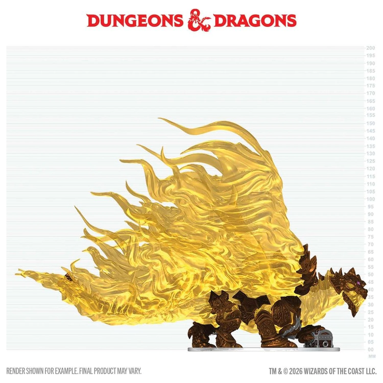 D&D Icons of the Realms Boxed prepainted Miniatures Šuplji zmaj 18 cm fotografija proizvoda