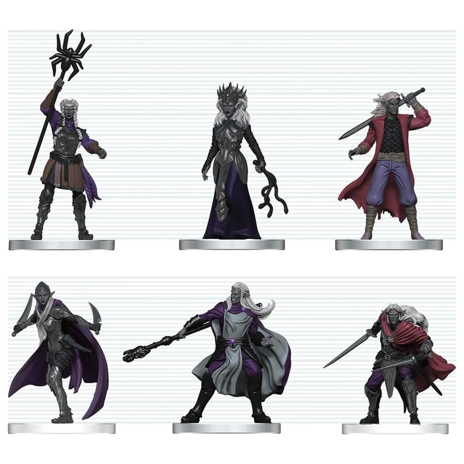 D&D Icons of the Realms Mini figure Drow Warband 20 cm fotografija proizvoda