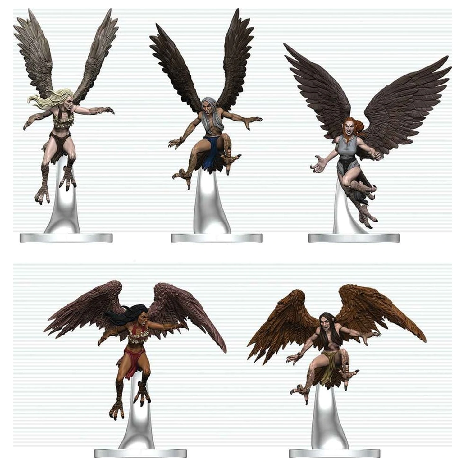 D&D Icons of the Realms Mini Figure Harpy Flock 20 cm fotografija proizvoda