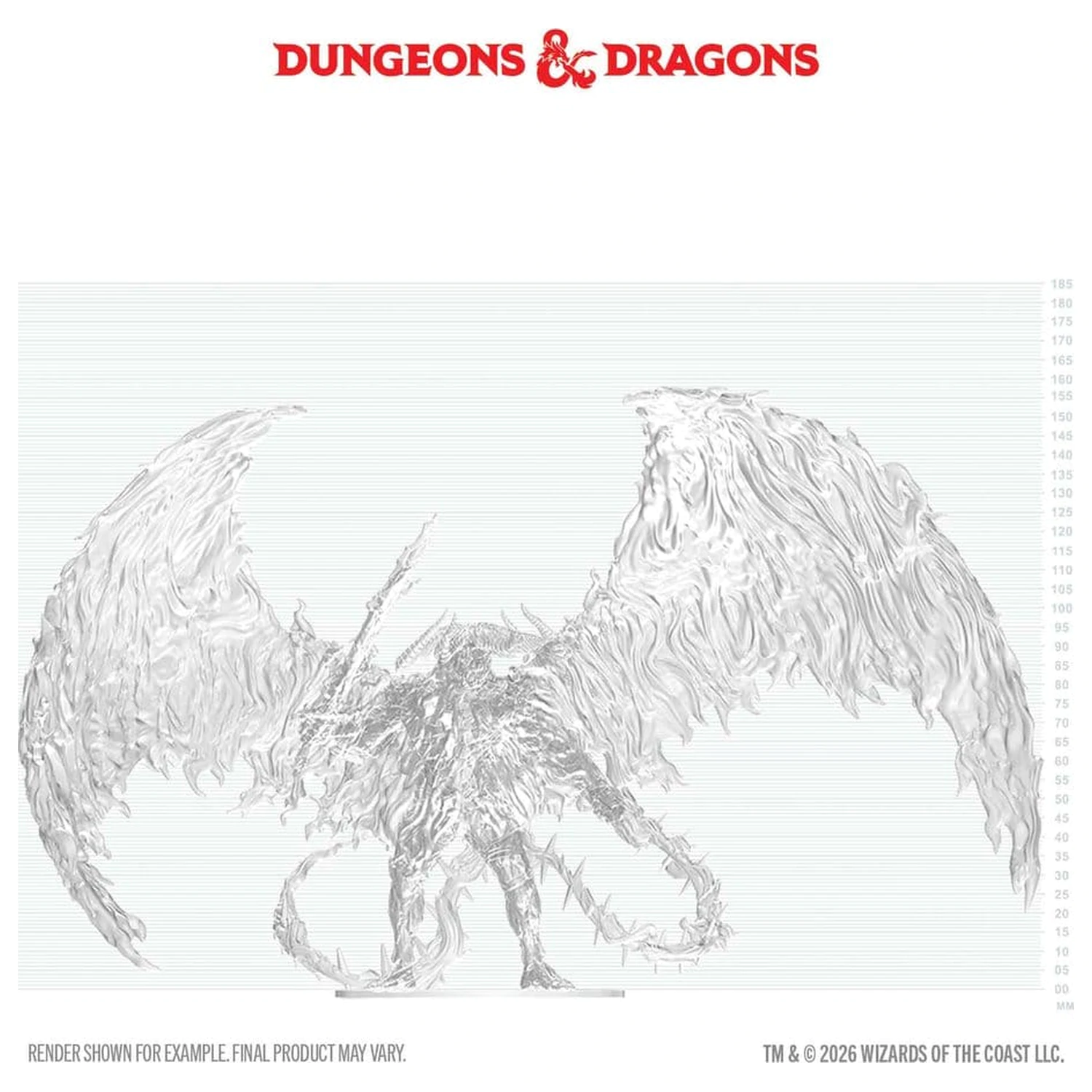 D&D Nolzur's Marvelous Miniatures Unpainted Boxed Minijaturna figura Balor 20 cm fotografija proizvoda
