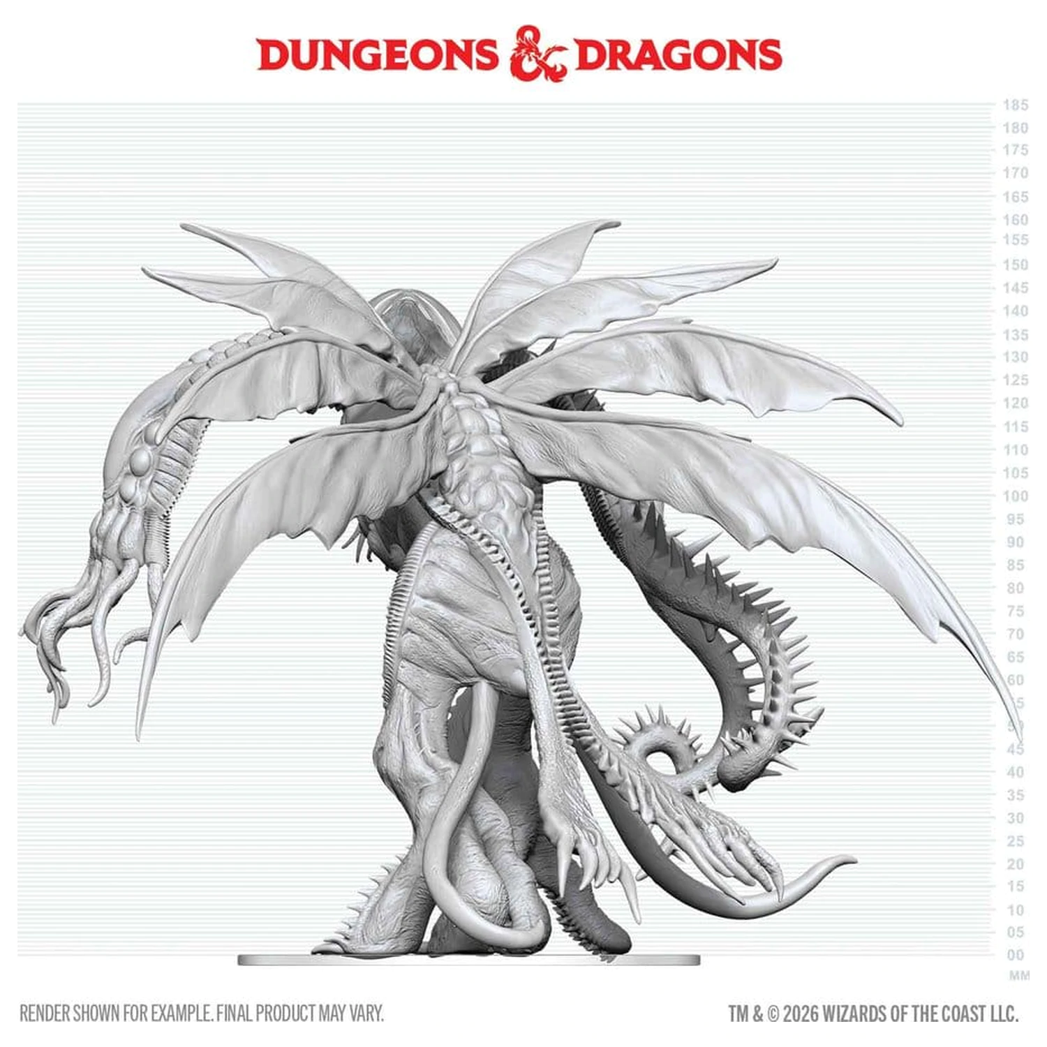 D&D Nolzur's Marvelous Miniatures Neobojena minijatura Cthulhu 20 cm fotografija proizvoda