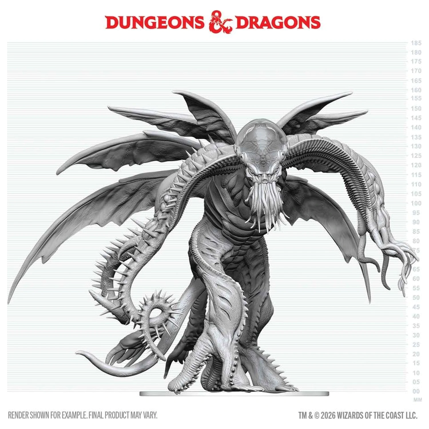 D&D Nolzur's Marvelous Miniatures Neobojena minijatura Cthulhu 20 cm fotografija proizvoda