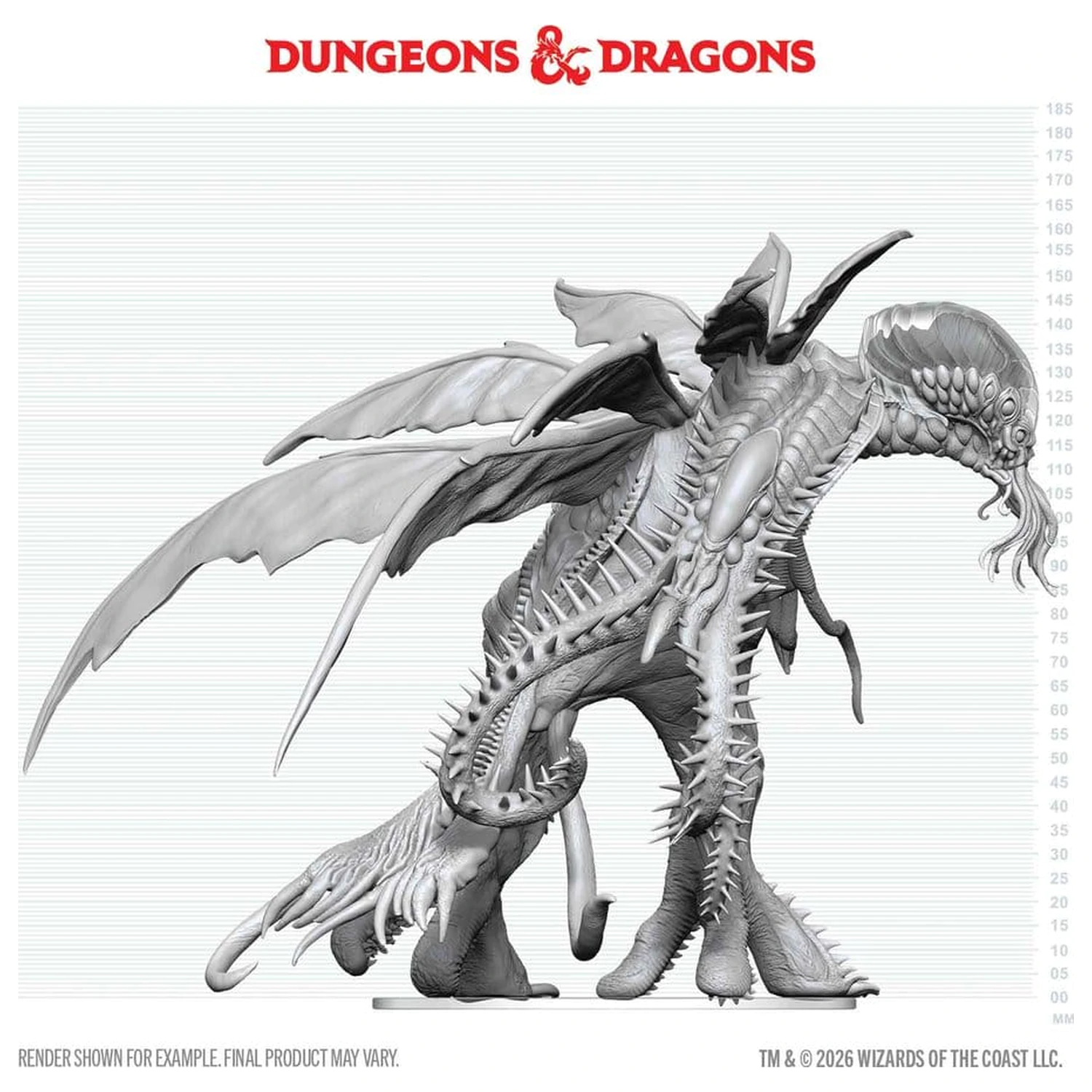 D&D Nolzur's Marvelous Miniatures Neobojena minijatura Cthulhu 20 cm fotografija proizvoda