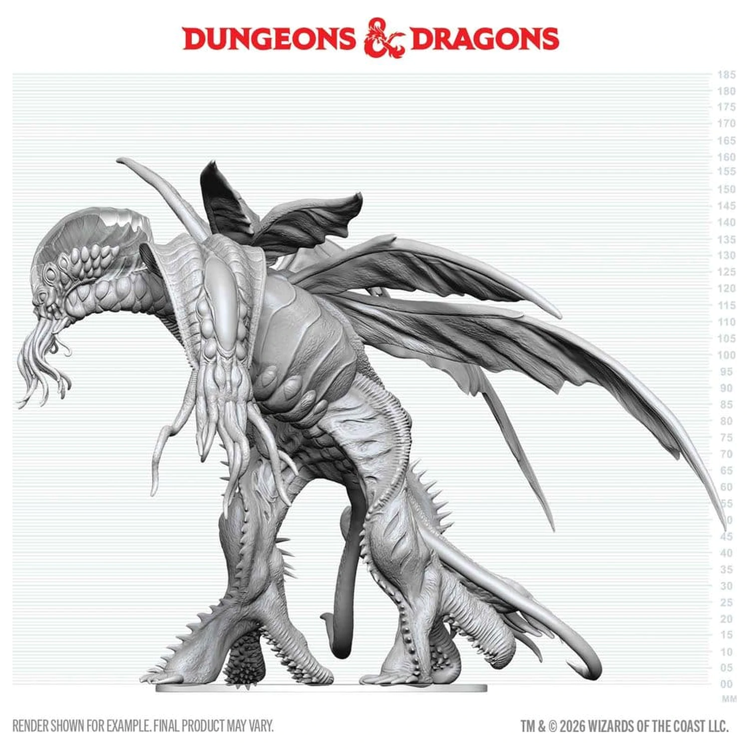 D&D Nolzur's Marvelous Miniatures Neobojena minijatura Cthulhu 20 cm fotografija proizvoda