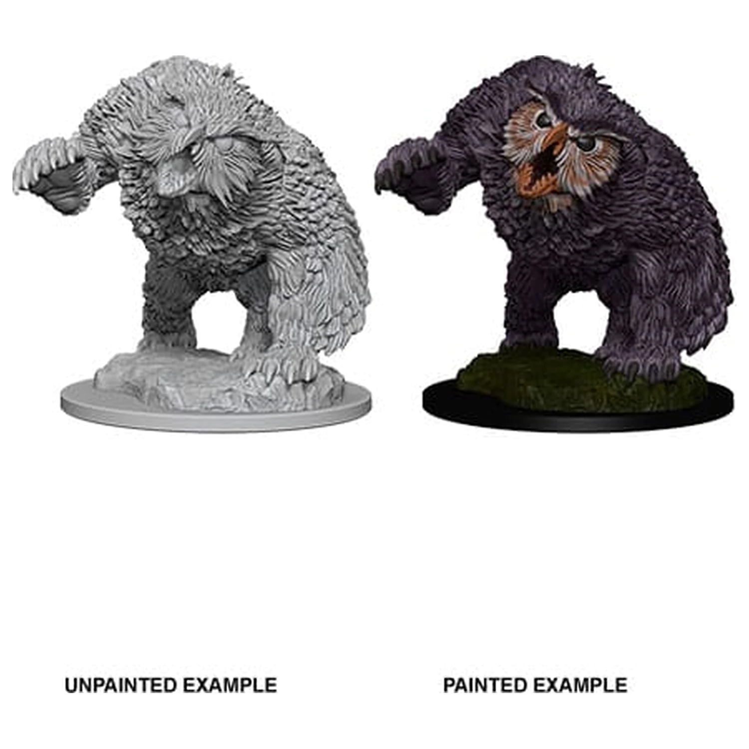 D&D Nolzur's Marvelous Miniatures Nelakirana minijatura Owlbear fotografija proizvoda