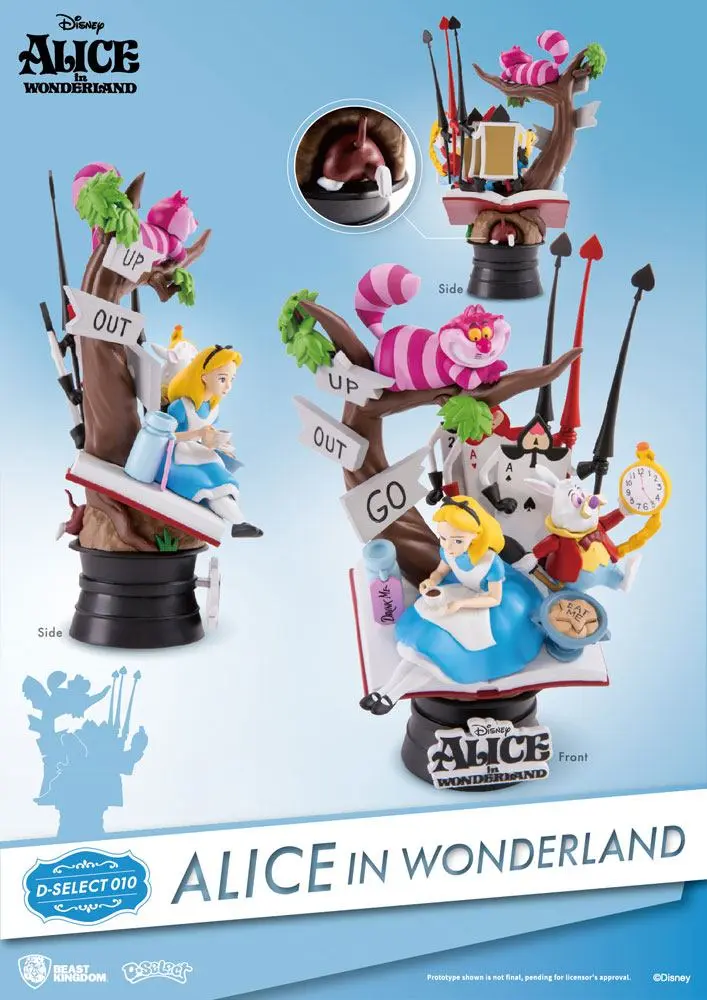 Alice in Wonderland D-Select PVC diorama 15 cm fotografija proizvoda
