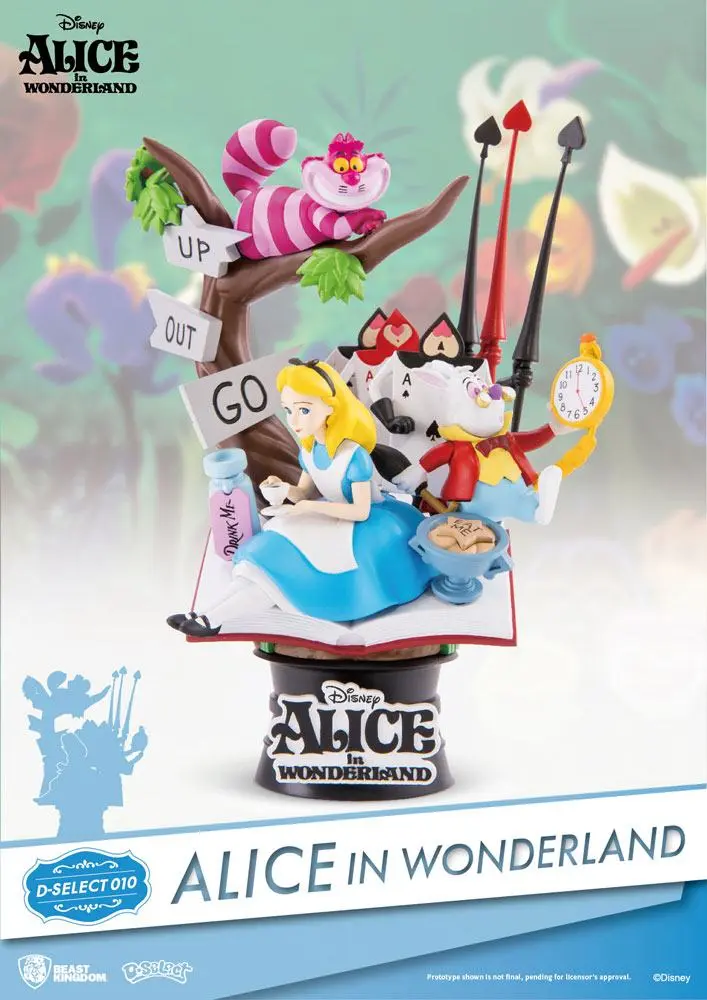 Alice in Wonderland D-Select PVC diorama 15 cm fotografija proizvoda