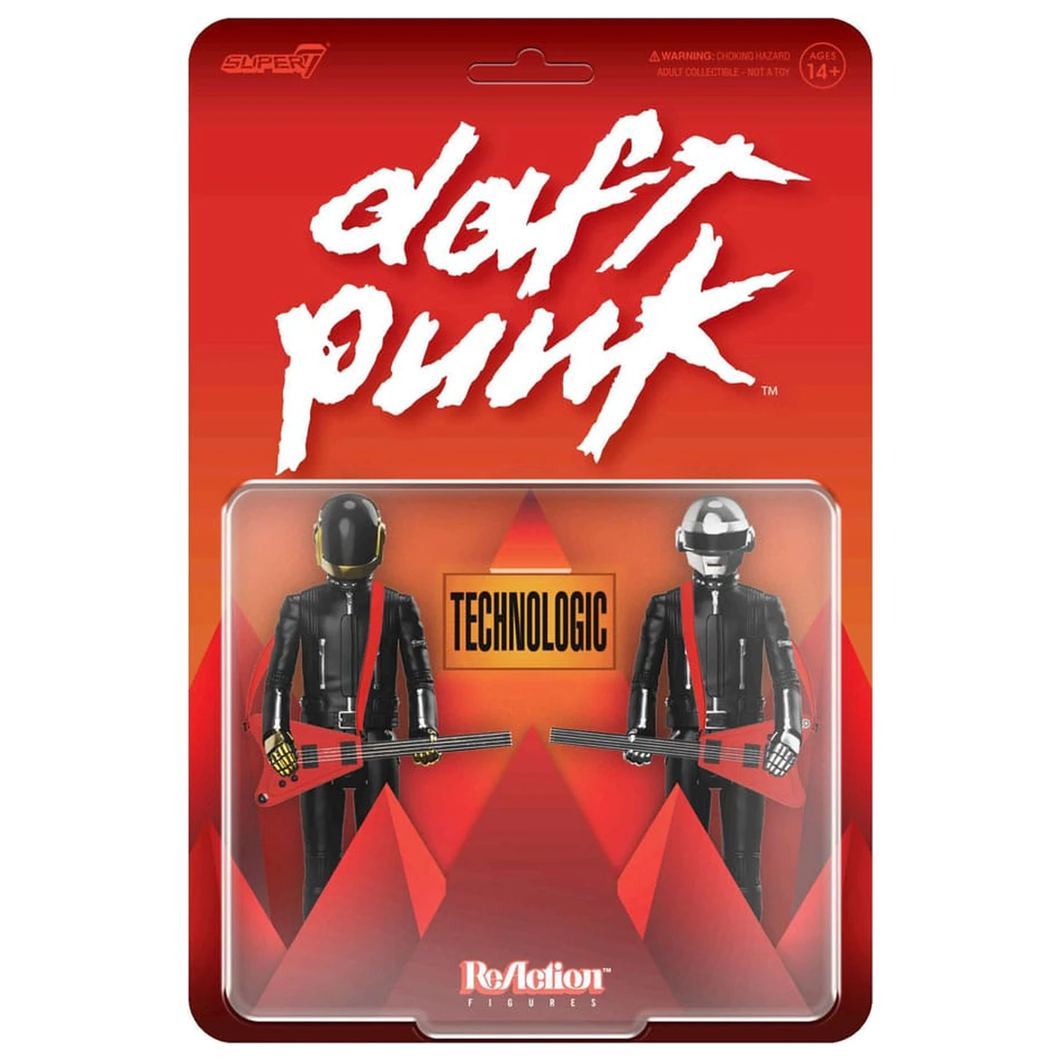 Daft Punk ReAction akcijske figure 2-paket val 01 Human After All 10 cm fotografija proizvoda