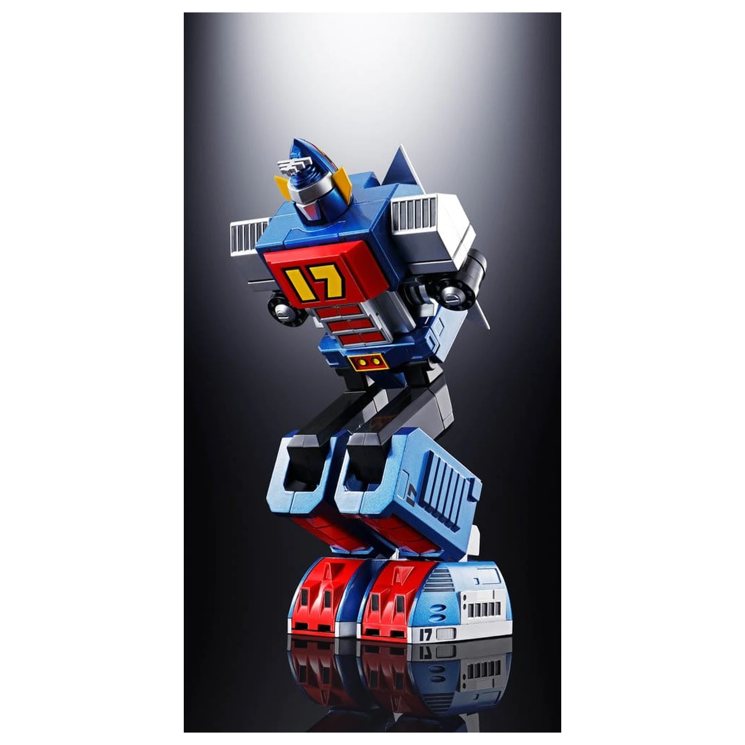 Daitetsujin 17 Soul of Chogokin lijevana figura GX-101S Daitetsujin 17 & 18 Graviton Box 18 cm fotografija proizvoda