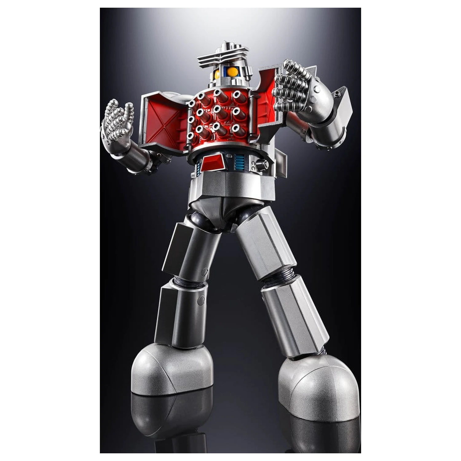 Daitetsujin 17 Soul of Chogokin lijevana figura GX-101S Daitetsujin 17 & 18 Graviton Box 18 cm fotografija proizvoda