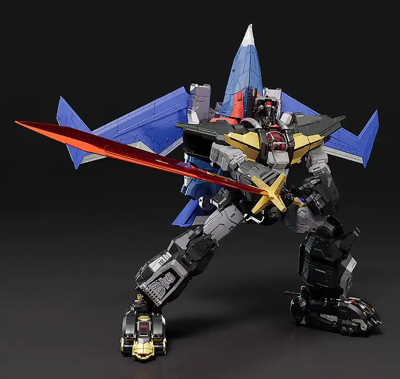 Dancouga - Super Beast Machine God Diecast / PVC akcijska figura The Gattai Black Wing 20 cm fotografija proizvoda
