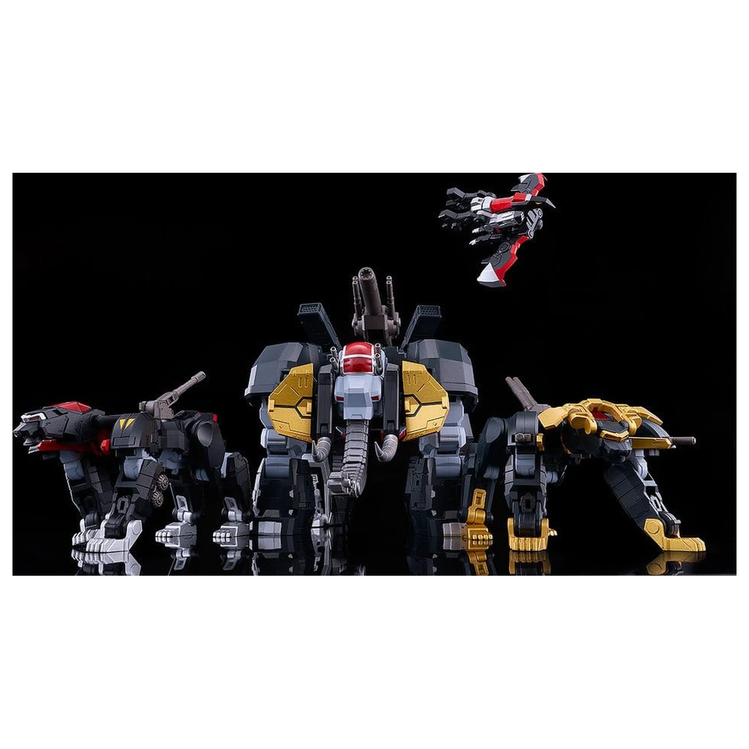 Dancouga - Super Beast Machine God Moderoid plastični model kit Dancouga 23 cm fotografija proizvoda