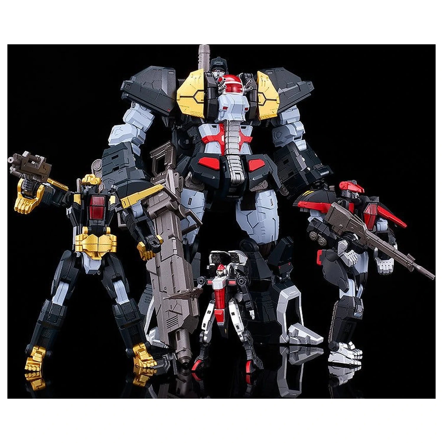 Dancouga - Super Beast Machine God Moderoid plastični model kit Dancouga 23 cm fotografija proizvoda