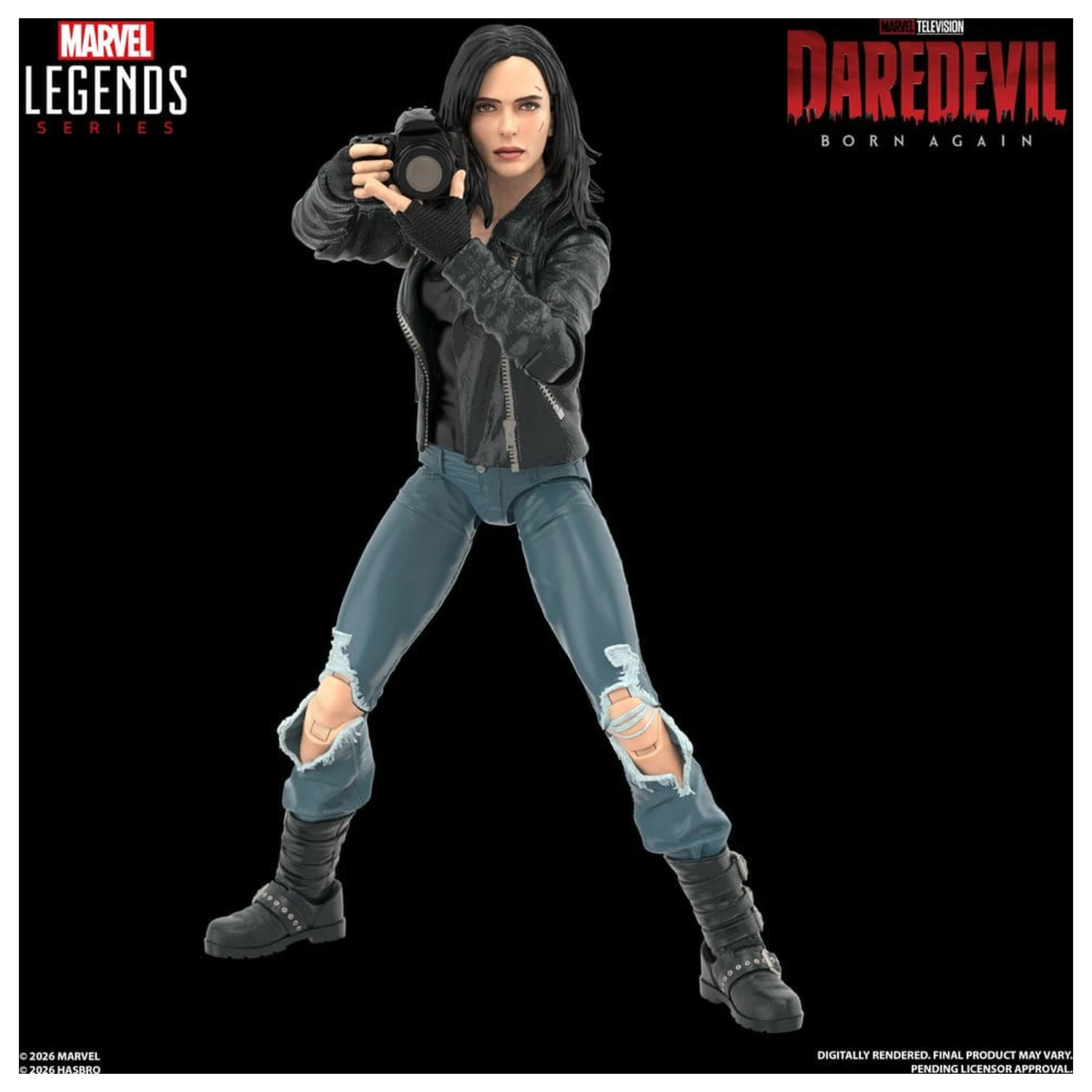 Daredevil: Born Again Marvel Legends akcijska figura dvostruko pakiranje Daredevil & Jessica Jones 15 cm fotografija proizvoda