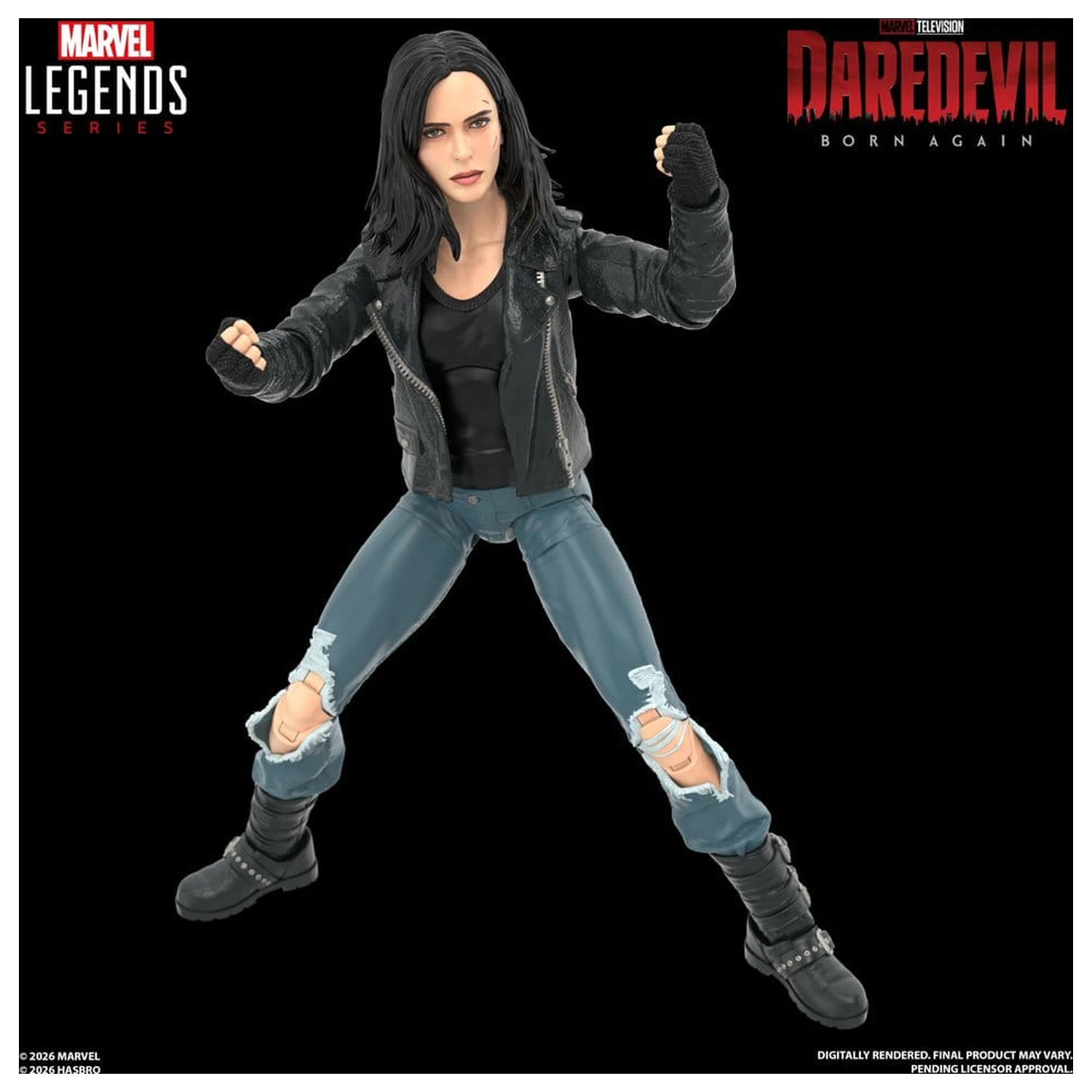 Daredevil: Born Again Marvel Legends akcijska figura dvostruko pakiranje Daredevil & Jessica Jones 15 cm fotografija proizvoda