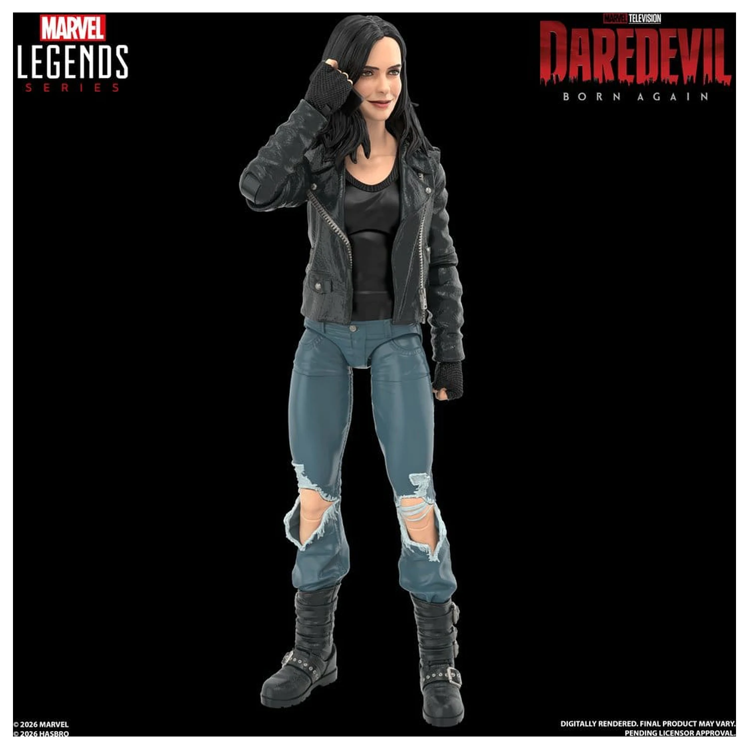 Daredevil: Born Again Marvel Legends akcijska figura dvostruko pakiranje Daredevil & Jessica Jones 15 cm fotografija proizvoda