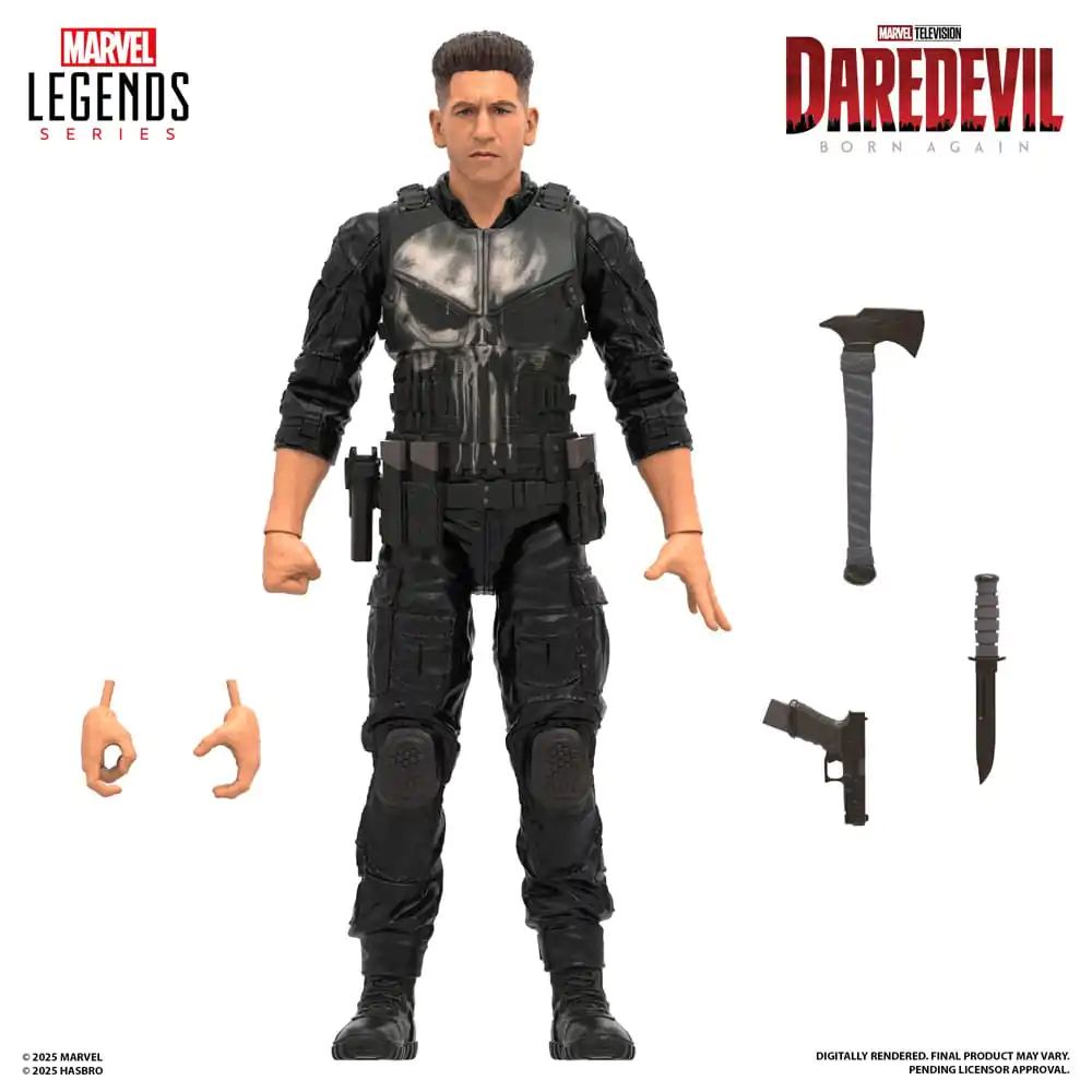 Daredevil: Born Again Marvel Legends akcijska figura Punisher 15 cm fotografija proizvoda