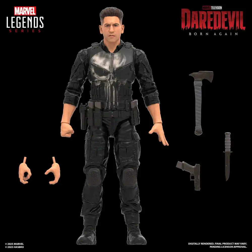 Daredevil: Born Again Marvel Legends akcijska figura Punisher 15 cm fotografija proizvoda