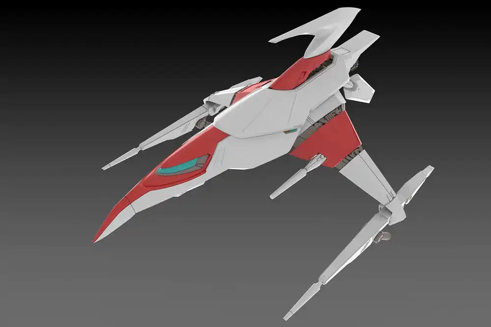 Dariusburst CS Core Plastični komplet 1/144 Legend Silver Hawk 3F-1B Svemirska letjelica 14 cm fotografija proizvoda