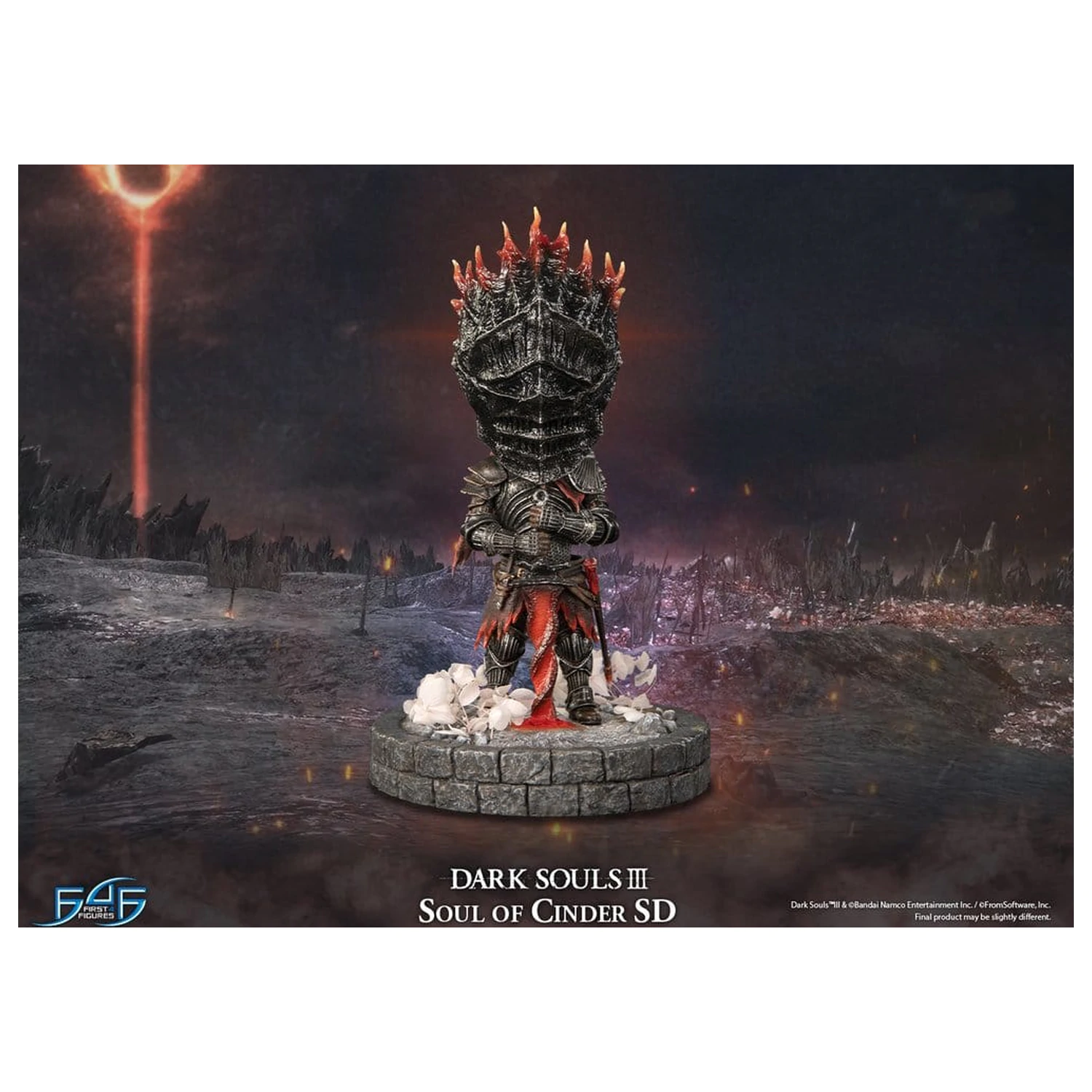 Dark Souls III smola statua Soul of Cinder SD 22 cm fotografija proizvoda
