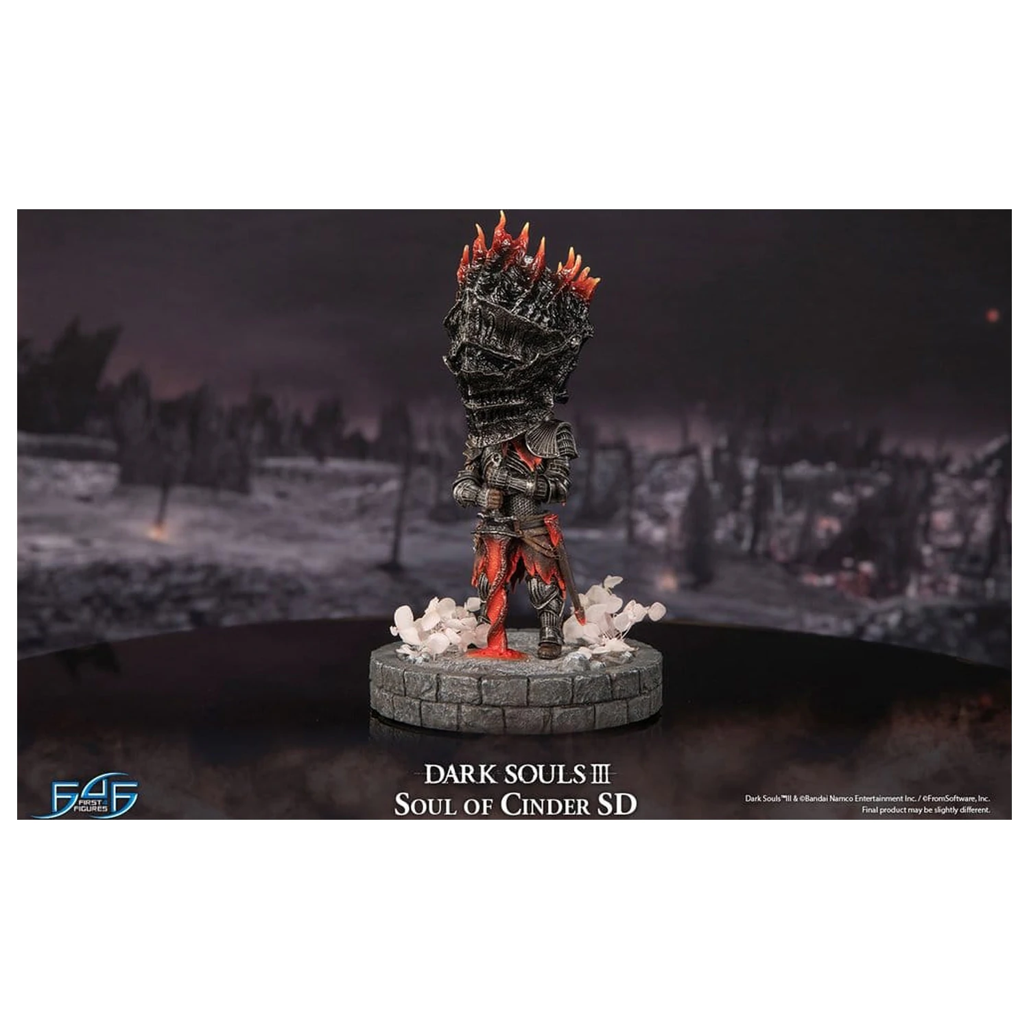 Dark Souls III smola statua Soul of Cinder SD 22 cm fotografija proizvoda