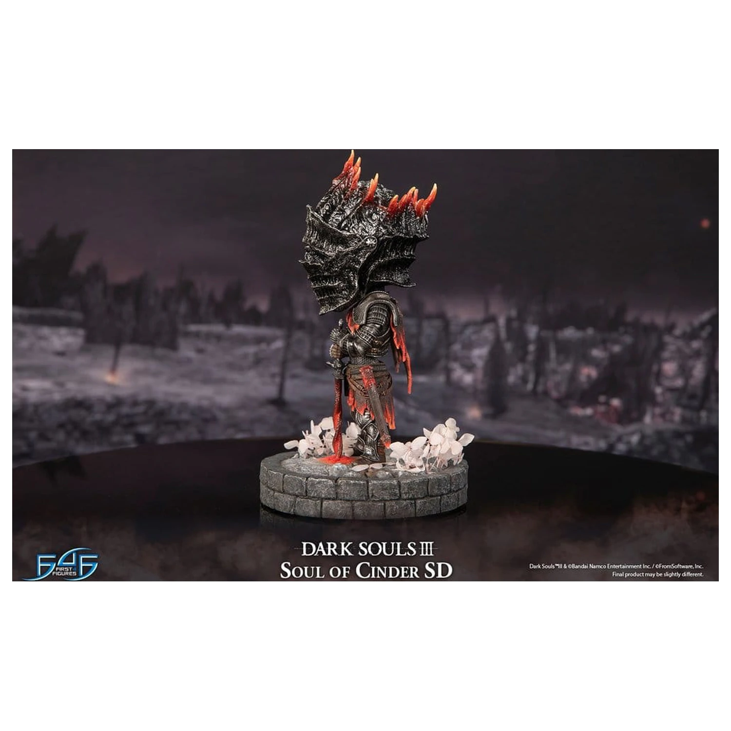 Dark Souls III smola statua Soul of Cinder SD 22 cm fotografija proizvoda