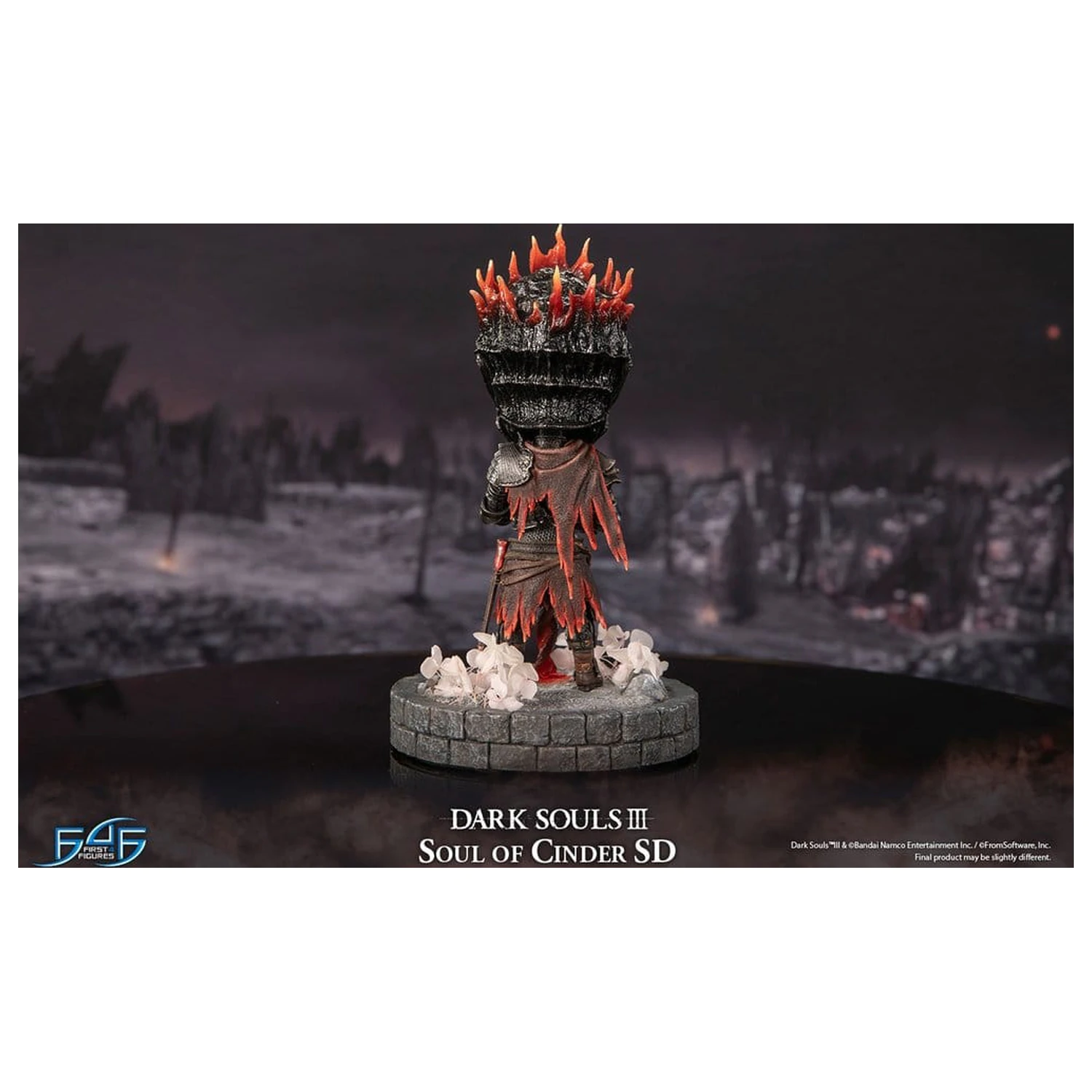 Dark Souls III smola statua Soul of Cinder SD 22 cm fotografija proizvoda