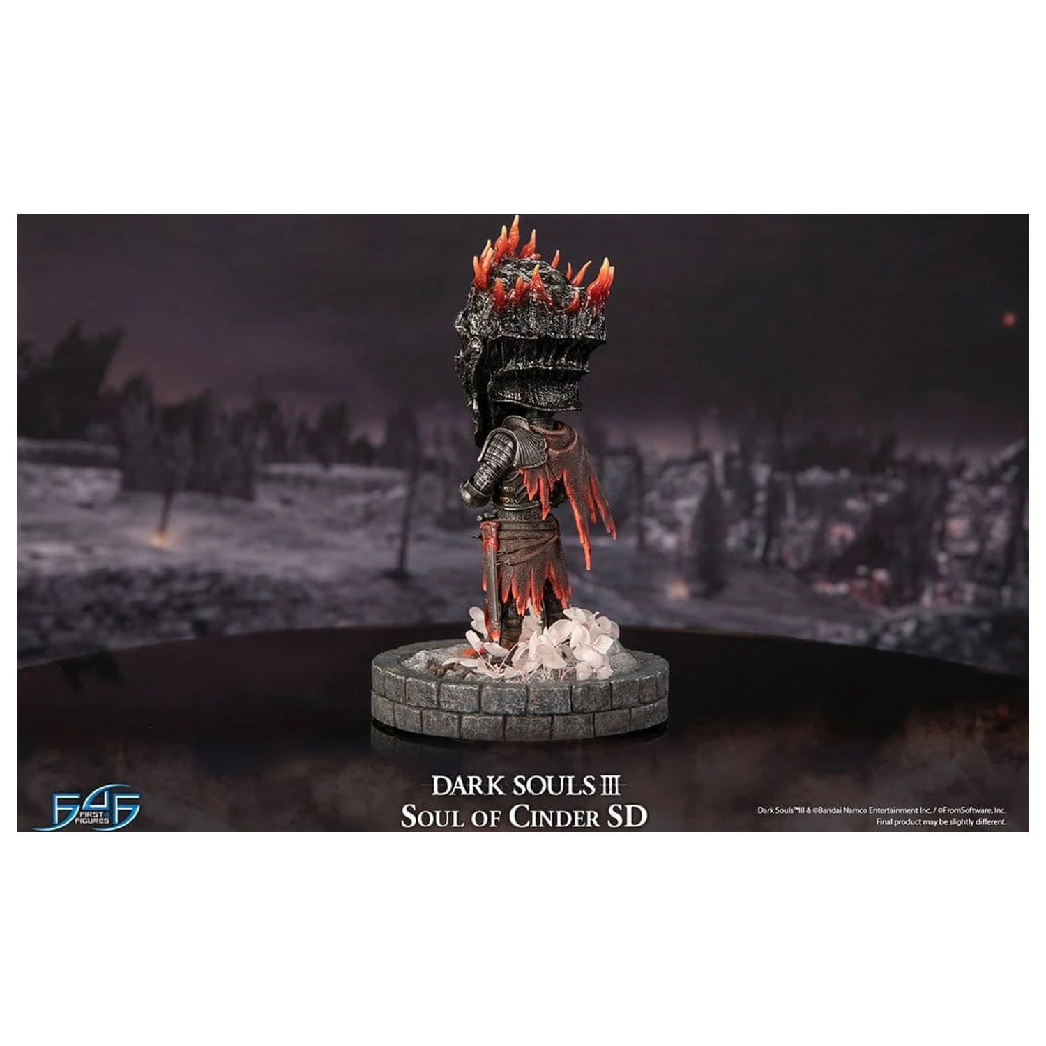 Dark Souls III smola statua Soul of Cinder SD 22 cm fotografija proizvoda