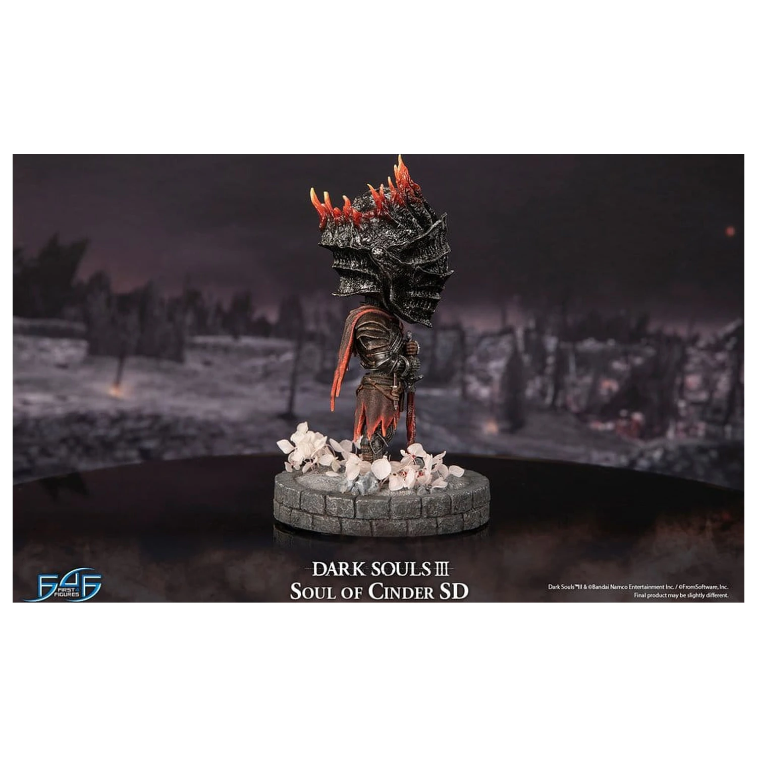 Dark Souls III smola statua Soul of Cinder SD 22 cm fotografija proizvoda