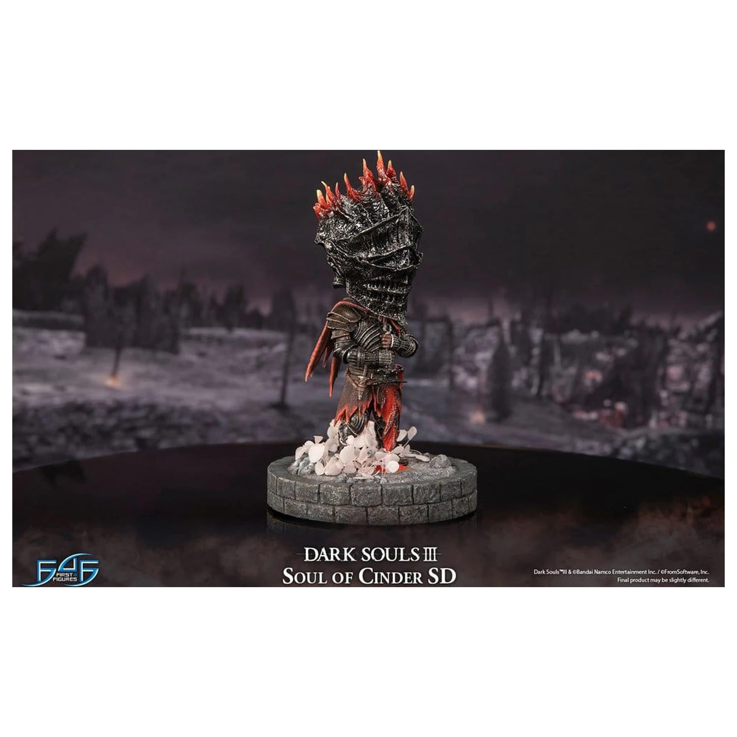 Dark Souls III smola statua Soul of Cinder SD 22 cm fotografija proizvoda