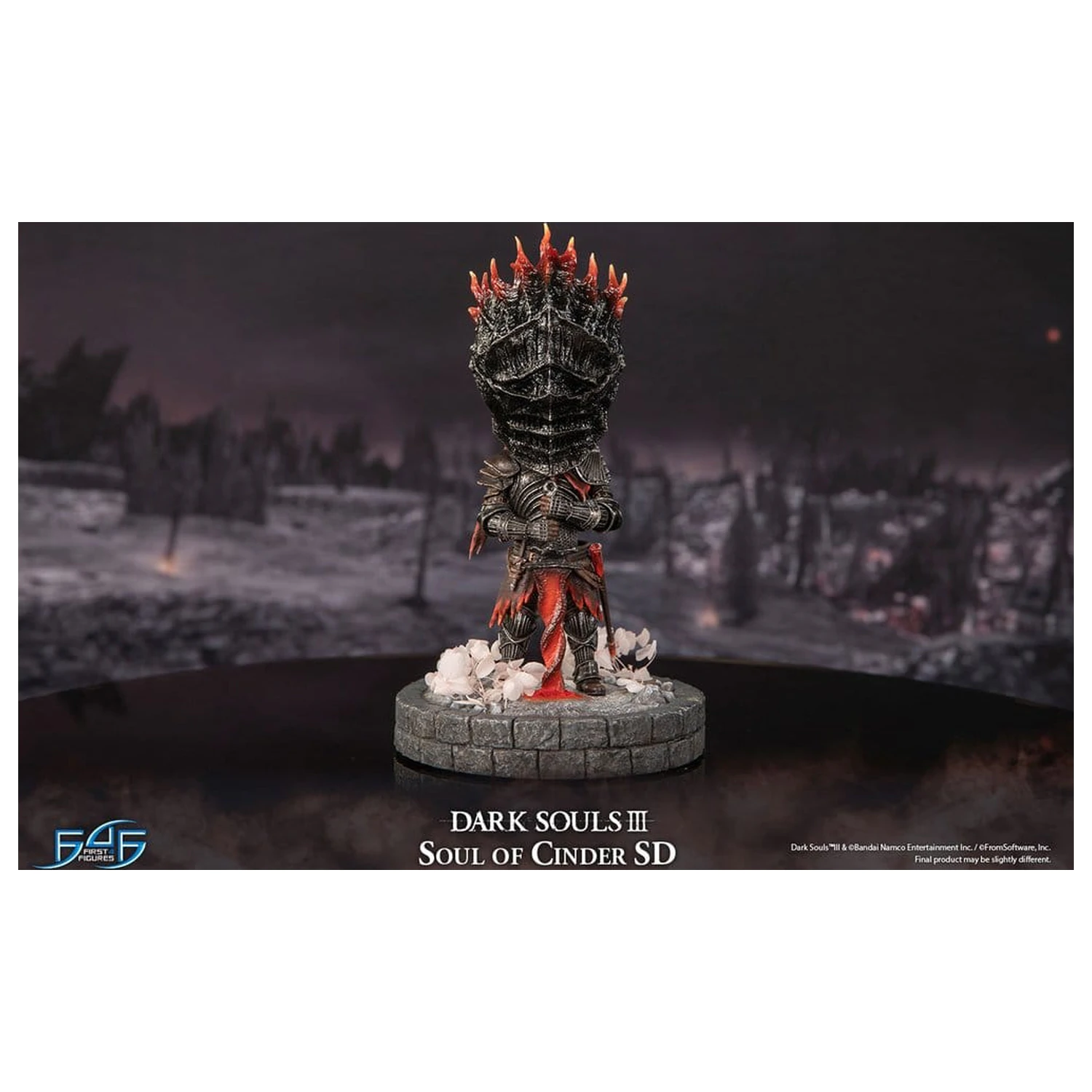 Dark Souls III smola statua Soul of Cinder SD 22 cm fotografija proizvoda