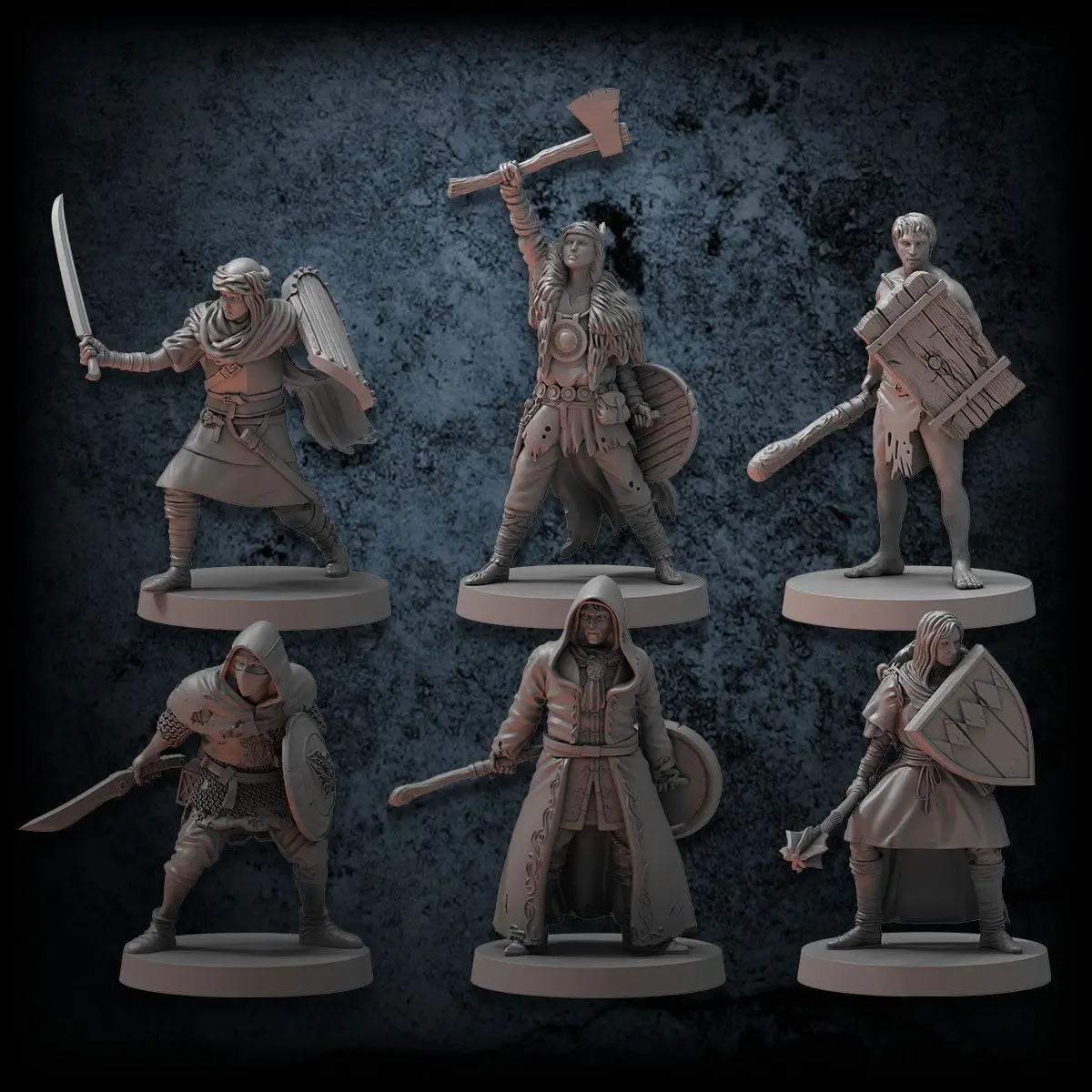 Dark Souls The Board Miniatures Neugašeni Heroji Paket 2 fotografija proizvoda