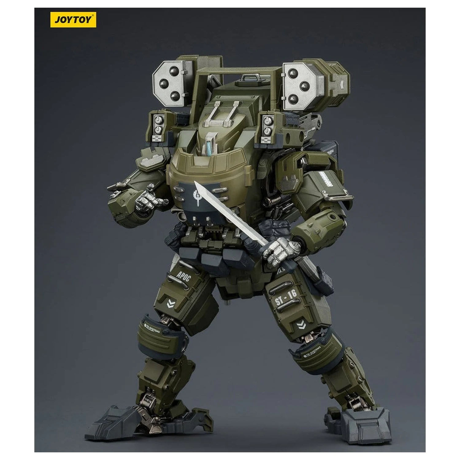Dark Source akcijska figura 1/25 APOC Series Storm Surge Heavy Fire Assault Mech ST-8616 14 cm fotografija proizvoda