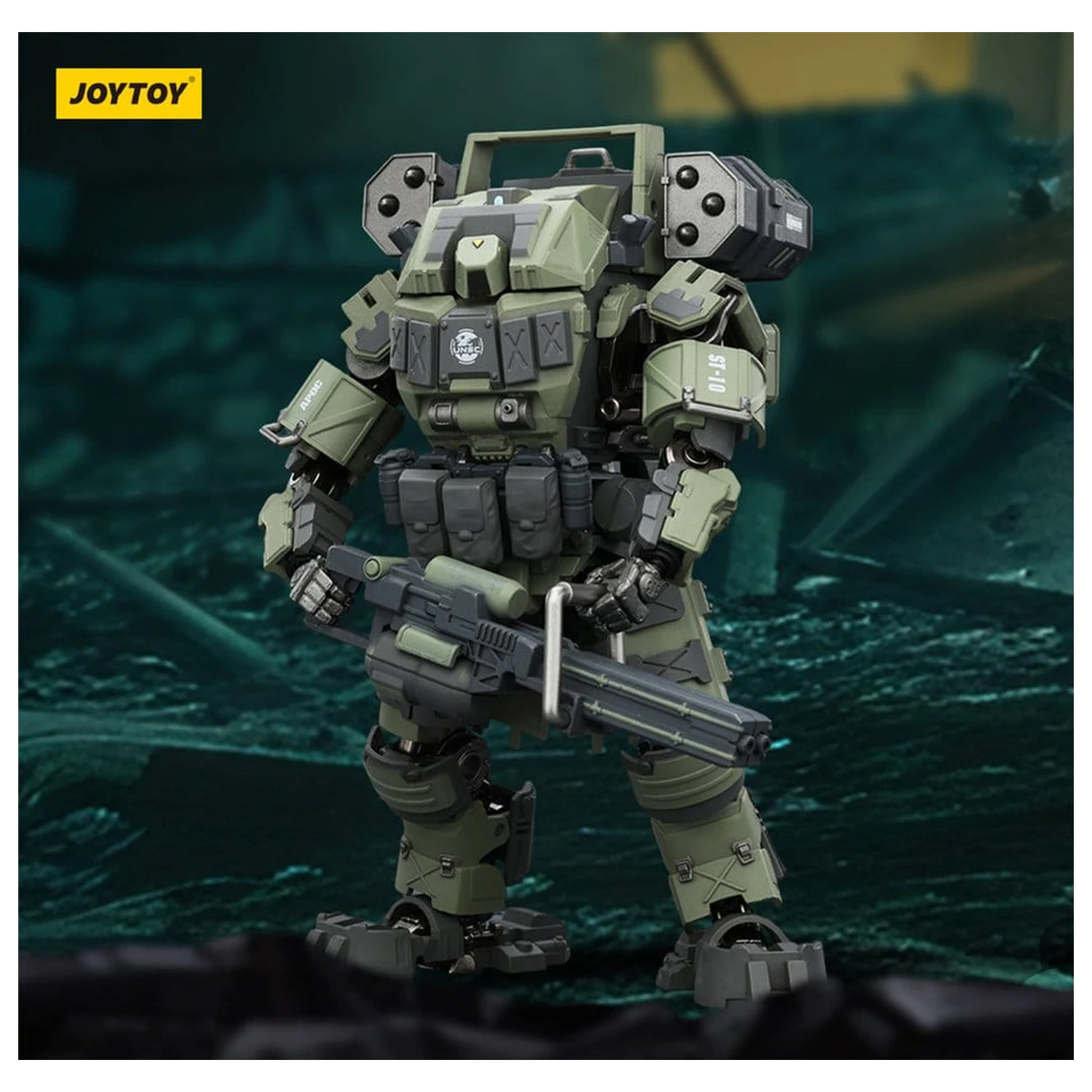 Dark Source akcijska figura 1/25 APOC Series Storm Surge Heavy Fire Assault Mech ST-8616 14 cm fotografija proizvoda