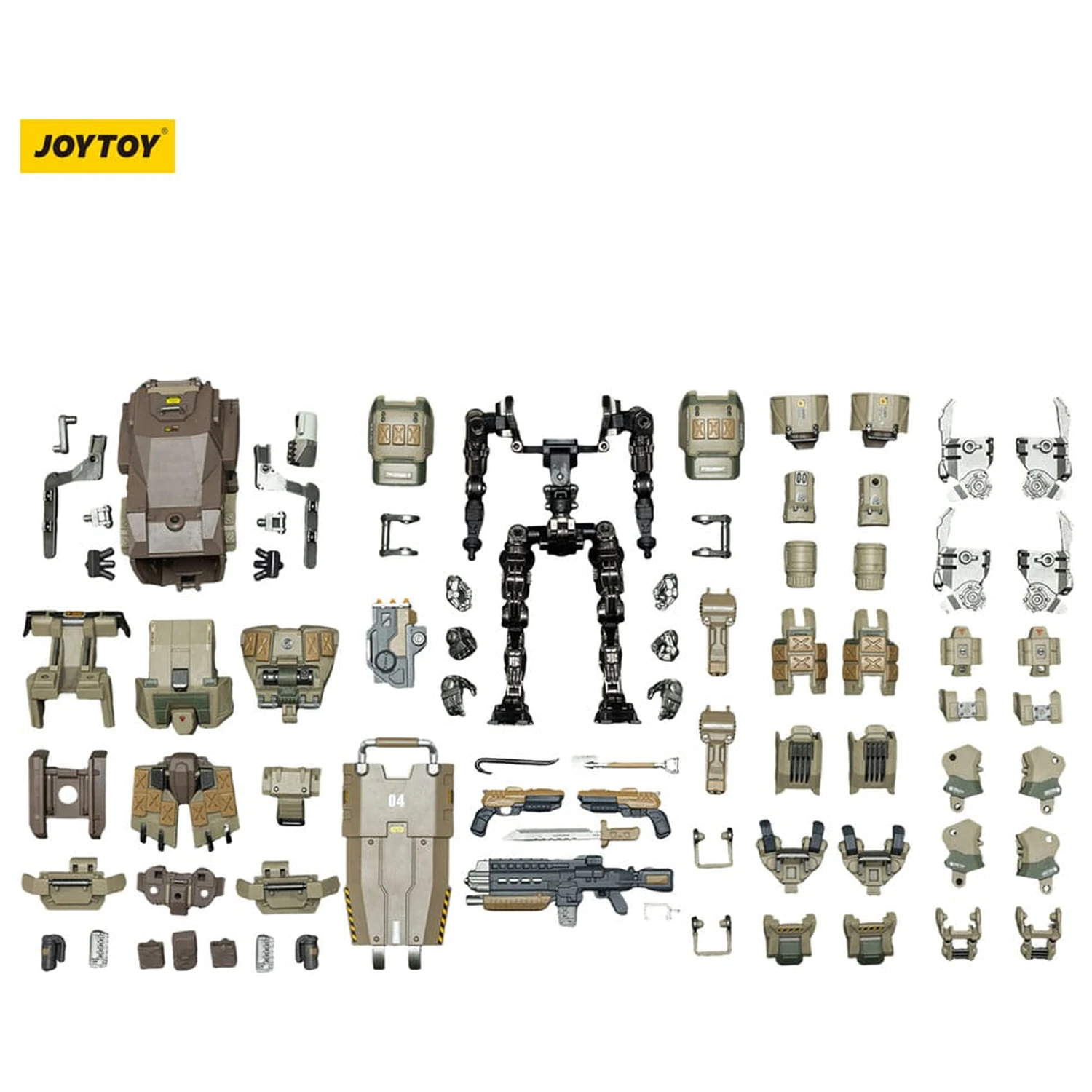 Dark Source akcijska figura APOC Series Iron Vanguard Heavy Assault Mech 16 cm fotografija proizvoda