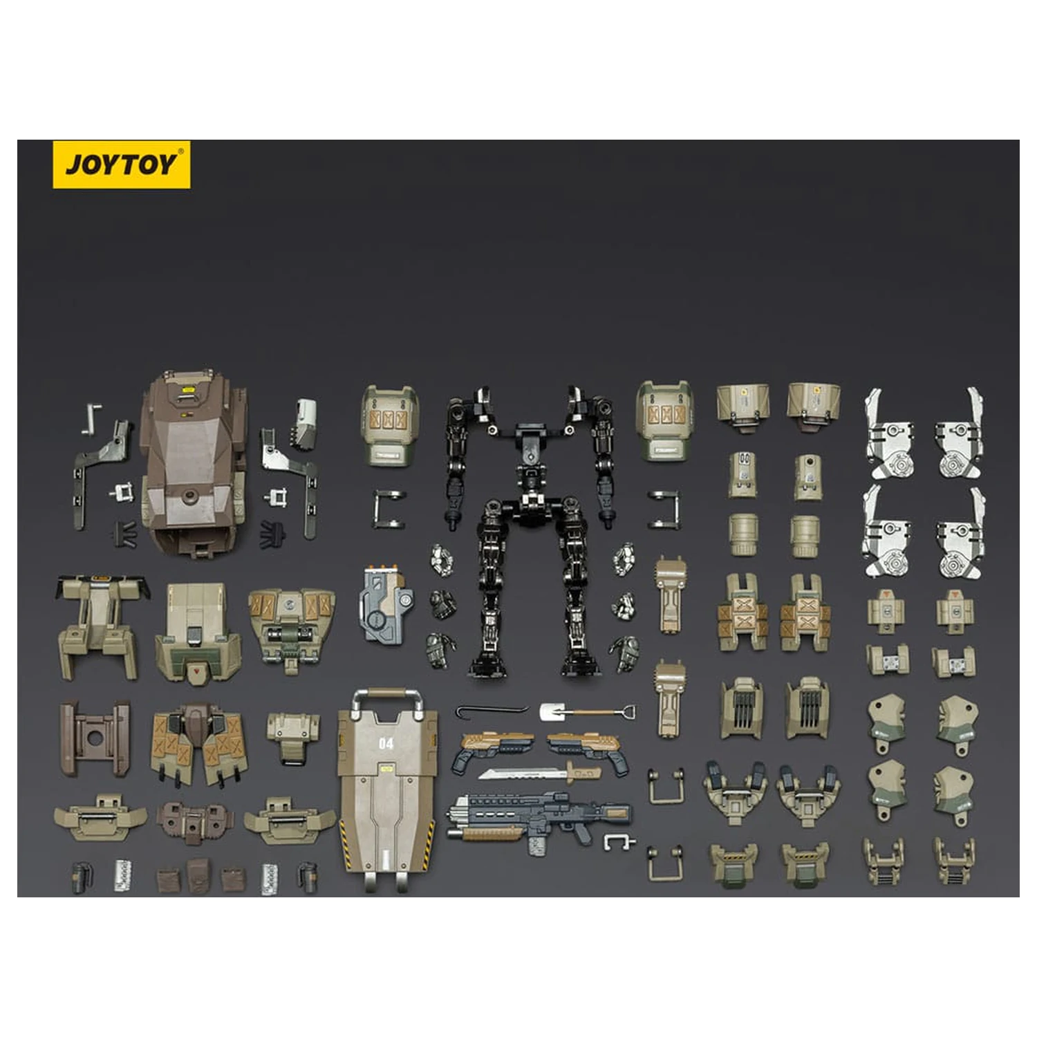 Dark Source akcijska figura APOC Series Iron Vanguard Heavy Assault Mech 16 cm fotografija proizvoda