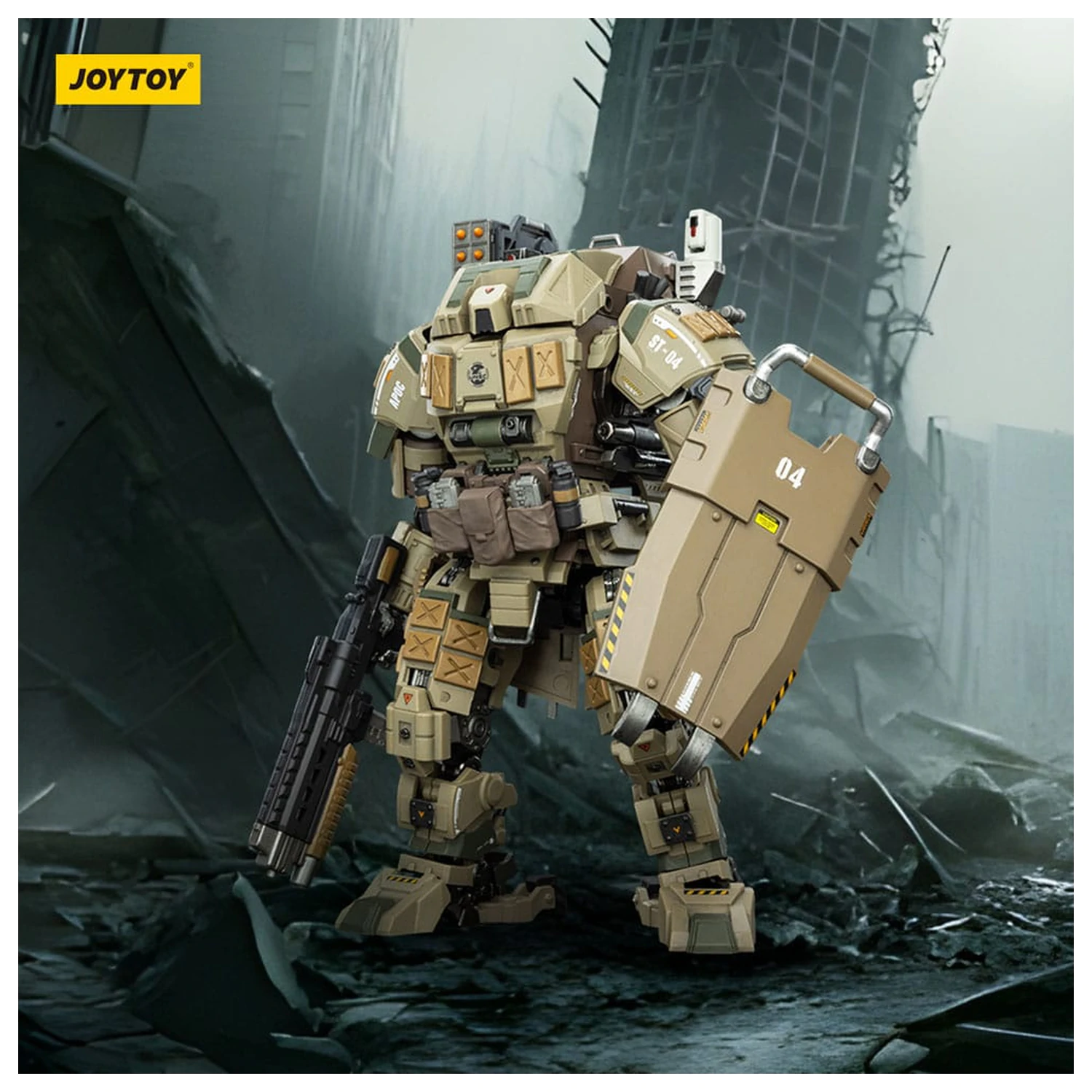 Dark Source akcijska figura APOC Series Iron Vanguard Heavy Assault Mech 16 cm fotografija proizvoda