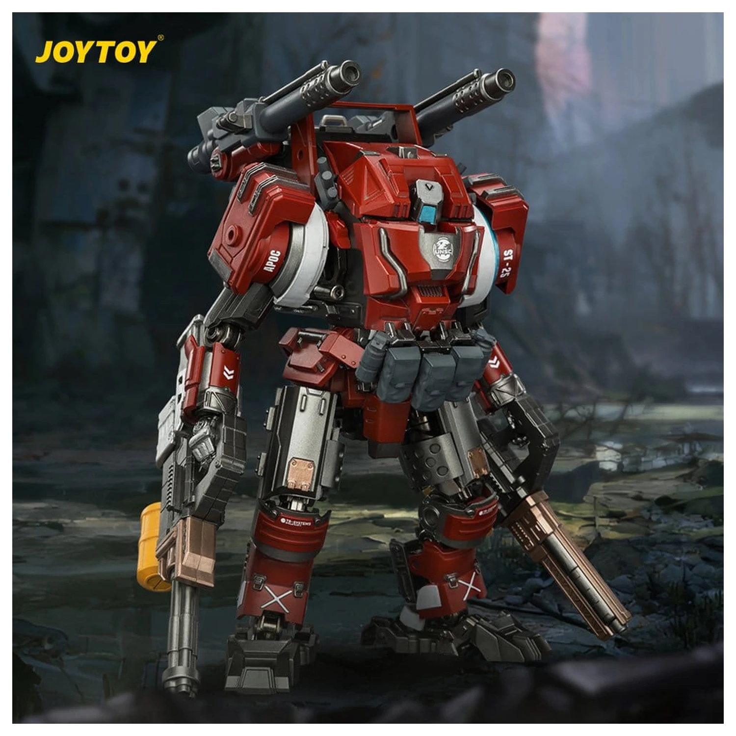 Dark Source APOC Series Akcijska figura Iron Skybearer Heavy Fire Assault Mech ST-8625 17 cm fotografija proizvoda