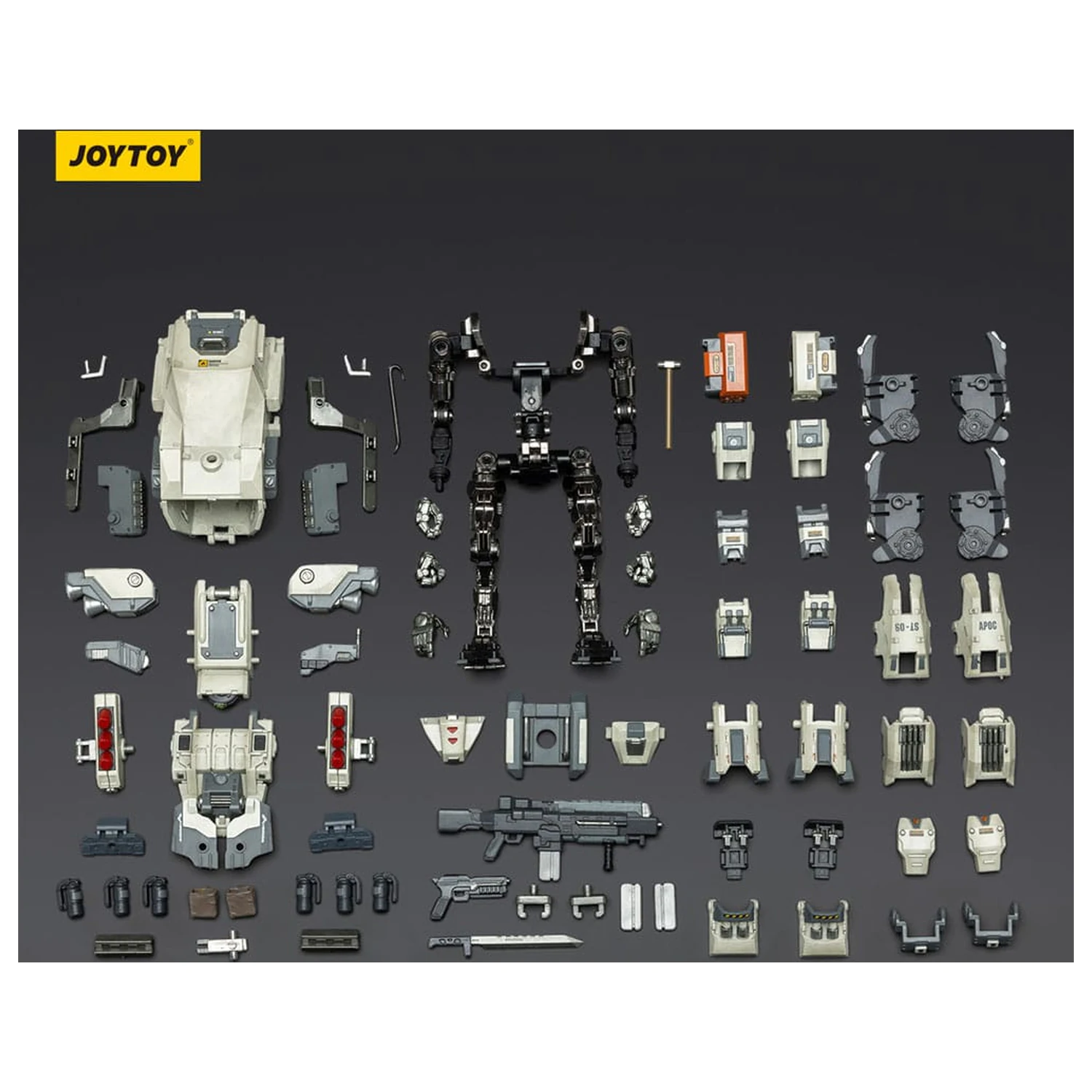 Dark Source Action Figure APOC Series Bedrock Albus Standardni borbeni tip Mecha 16 cm fotografija proizvoda