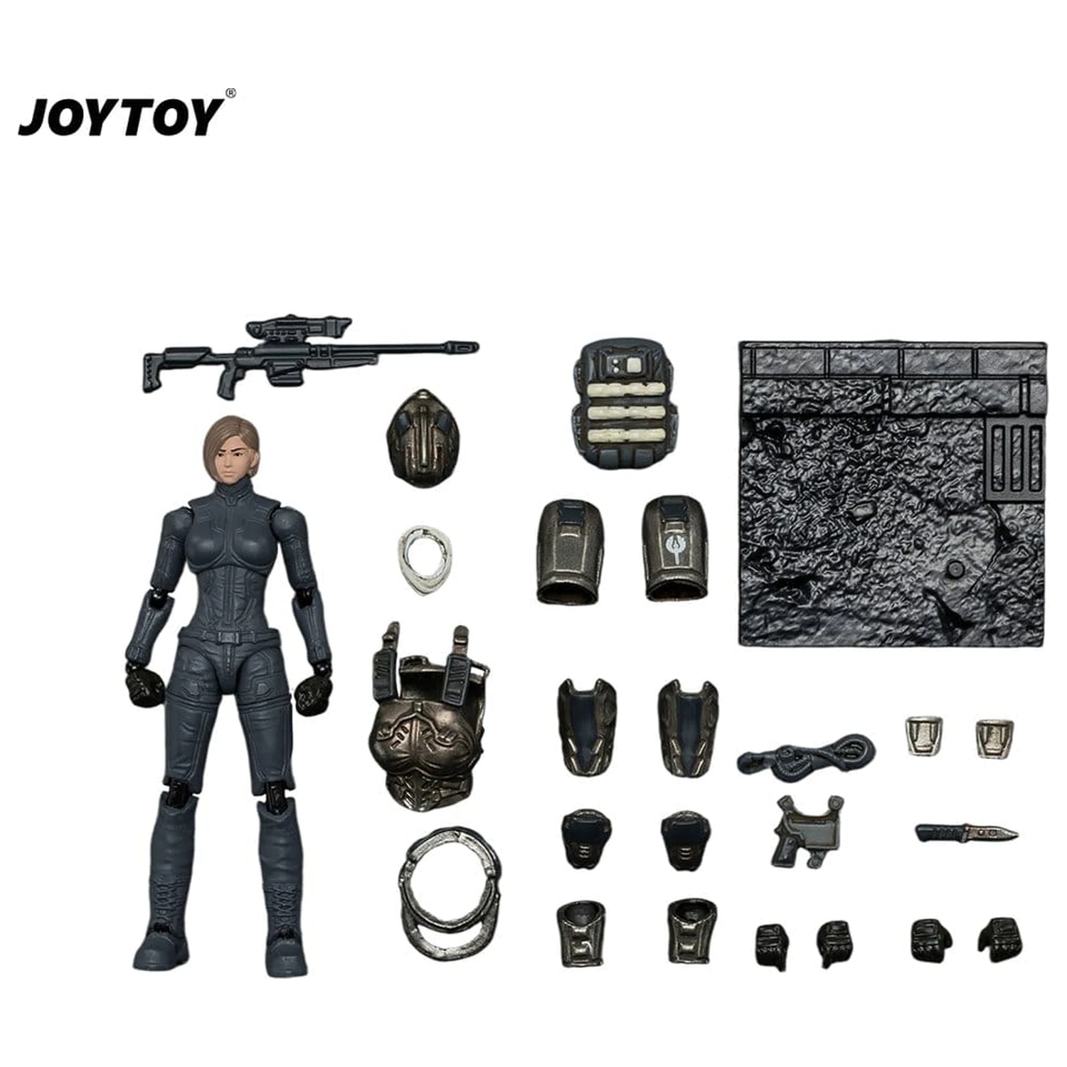 Dark Source Steel Ride Corps Action figura Scout Mist 8 cm fotografija proizvoda