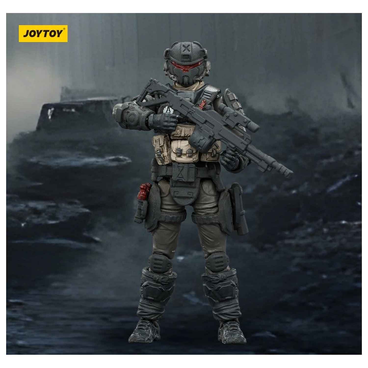 Dark Source Action Figure Steel Ride Corps Assaulter Echo 8 cm fotografija proizvoda