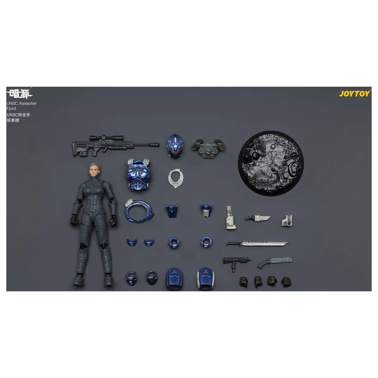 Dark Source UNSC Action figura Assaulter Fjord 8 cm fotografija proizvoda