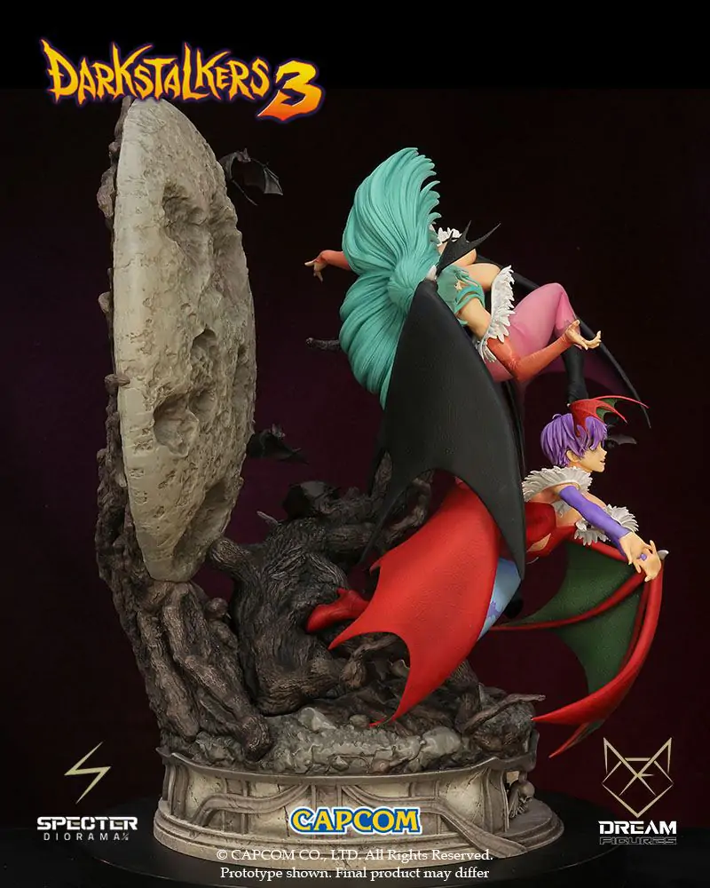 Darkstalkers 3 Specter diorama 1/6 Morrigan & Lilith 47 cm fotografija proizvoda