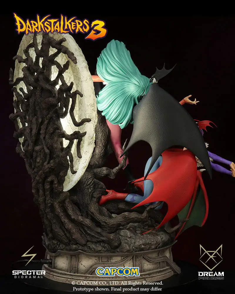 Darkstalkers 3 Specter diorama 1/6 Morrigan & Lilith 47 cm fotografija proizvoda