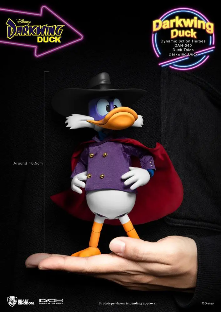 Darkwing Duck Dynamic 8ction Heroes akcijska figura 1/9 Darkwing Duck 16 cm fotografija proizvoda