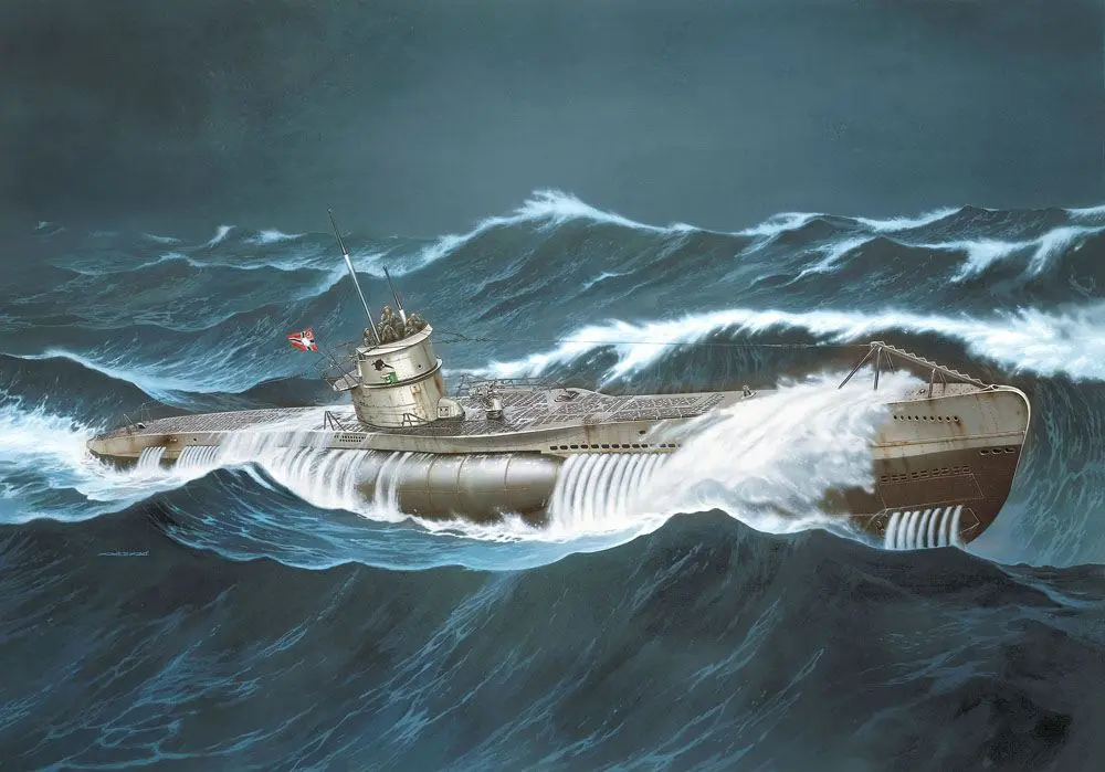 Das Boot Model Kit Gift Set 1/144 U-Boot U96 Typ VII C 40th Anniversary 46 cm fotografija proizvoda